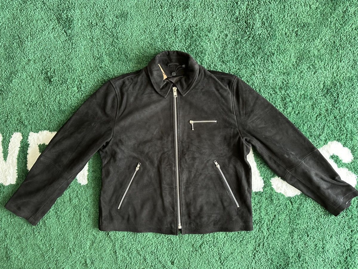 Stussy 8 Ball Suede Bing Jacket | Grailed