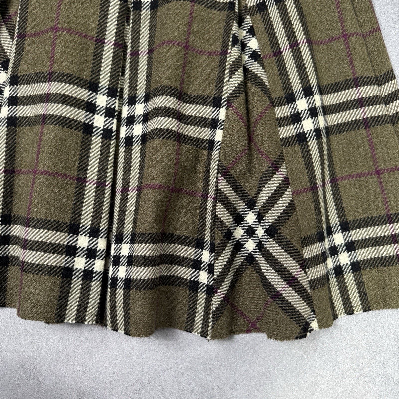 Burberry Burberry London Check Women Midi Skirt Size 31" - 17 Thumbnail