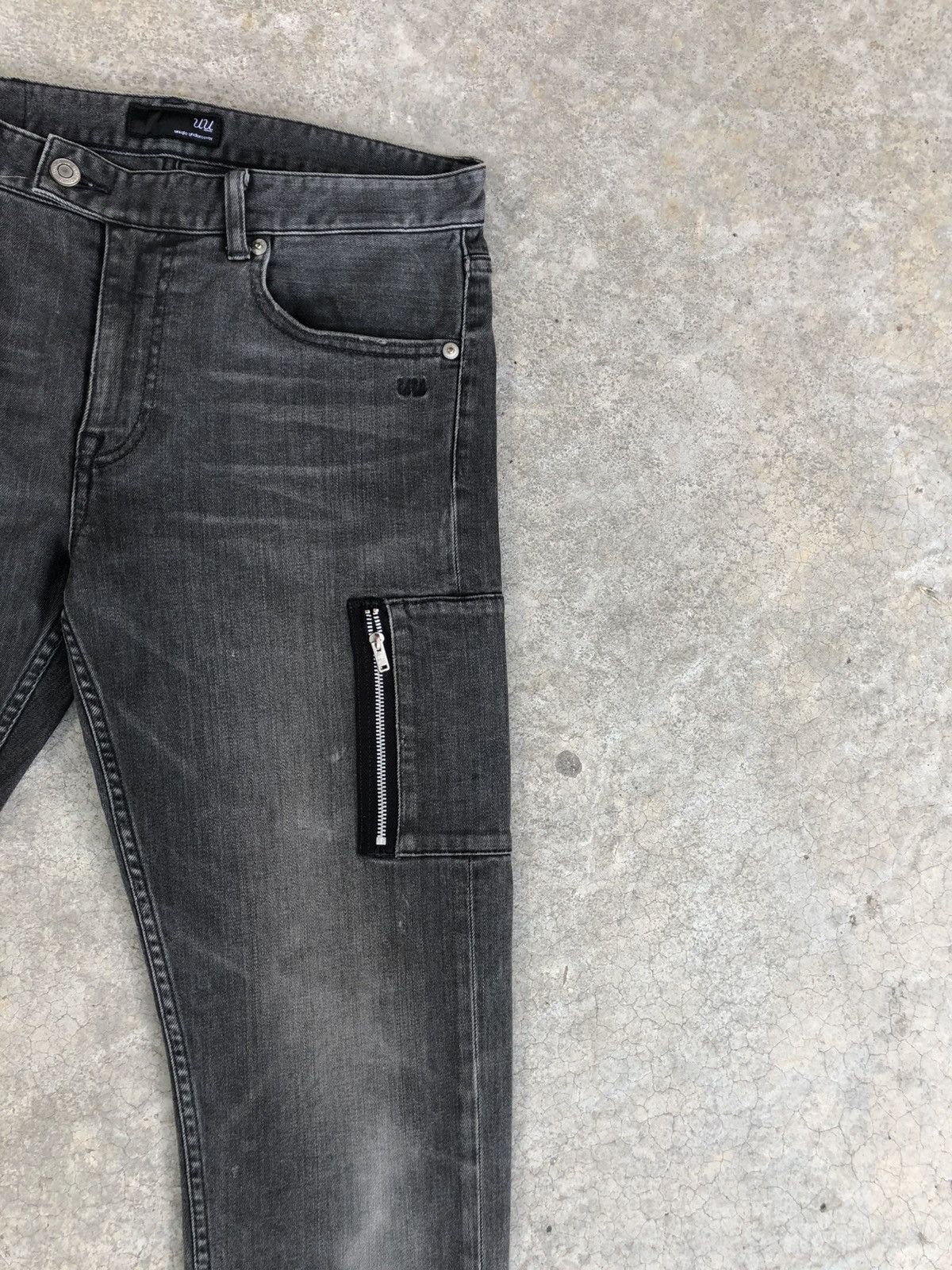Jun Takahashi Undercover x Uniqlo Distressed Skinny Jeans Size US 31 - 5 Thumbnail