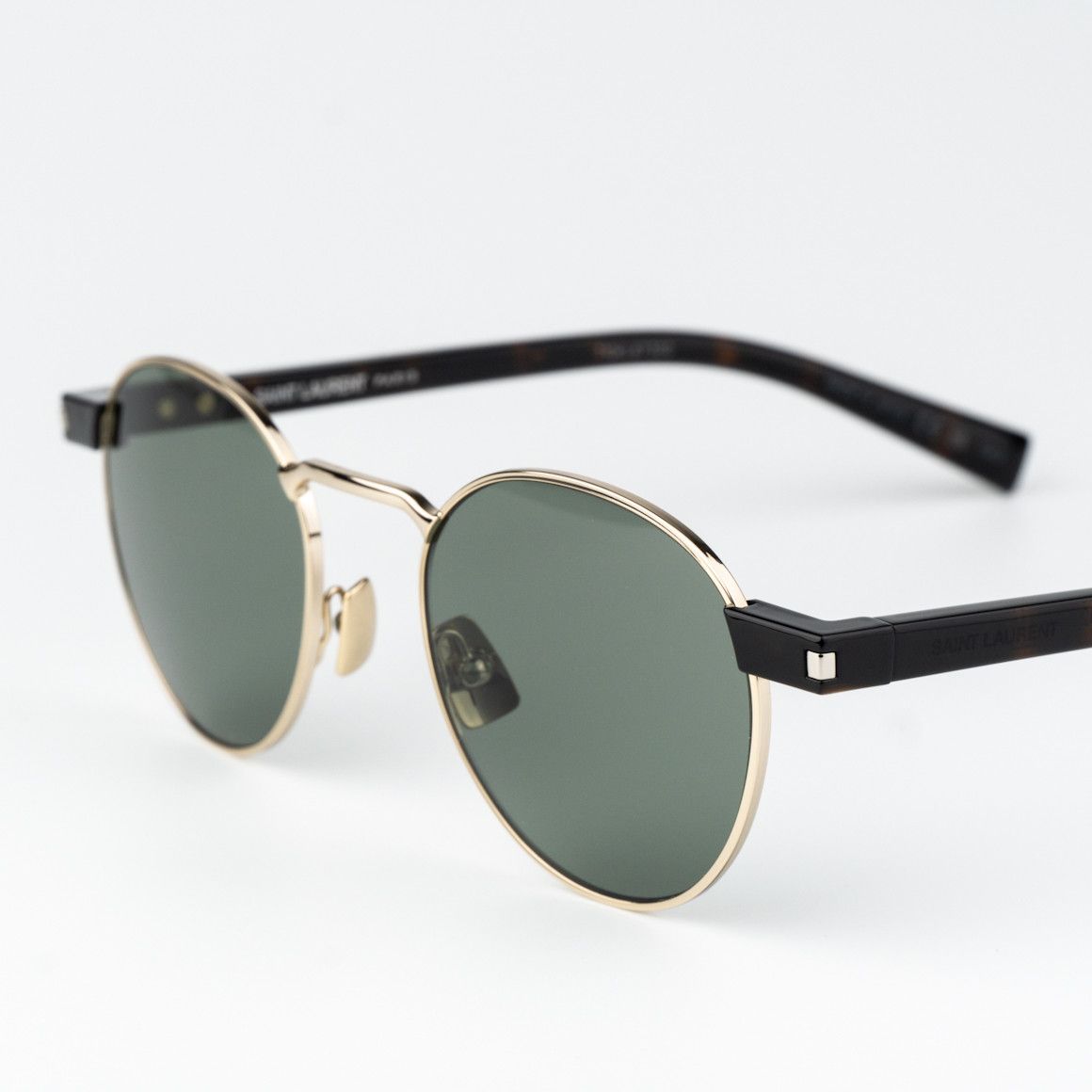 Yves Saint Laurent NEW Saint Laurent SL707 002 Oval Unisex Sunglasses Size ONE SIZE - 7 Thumbnail