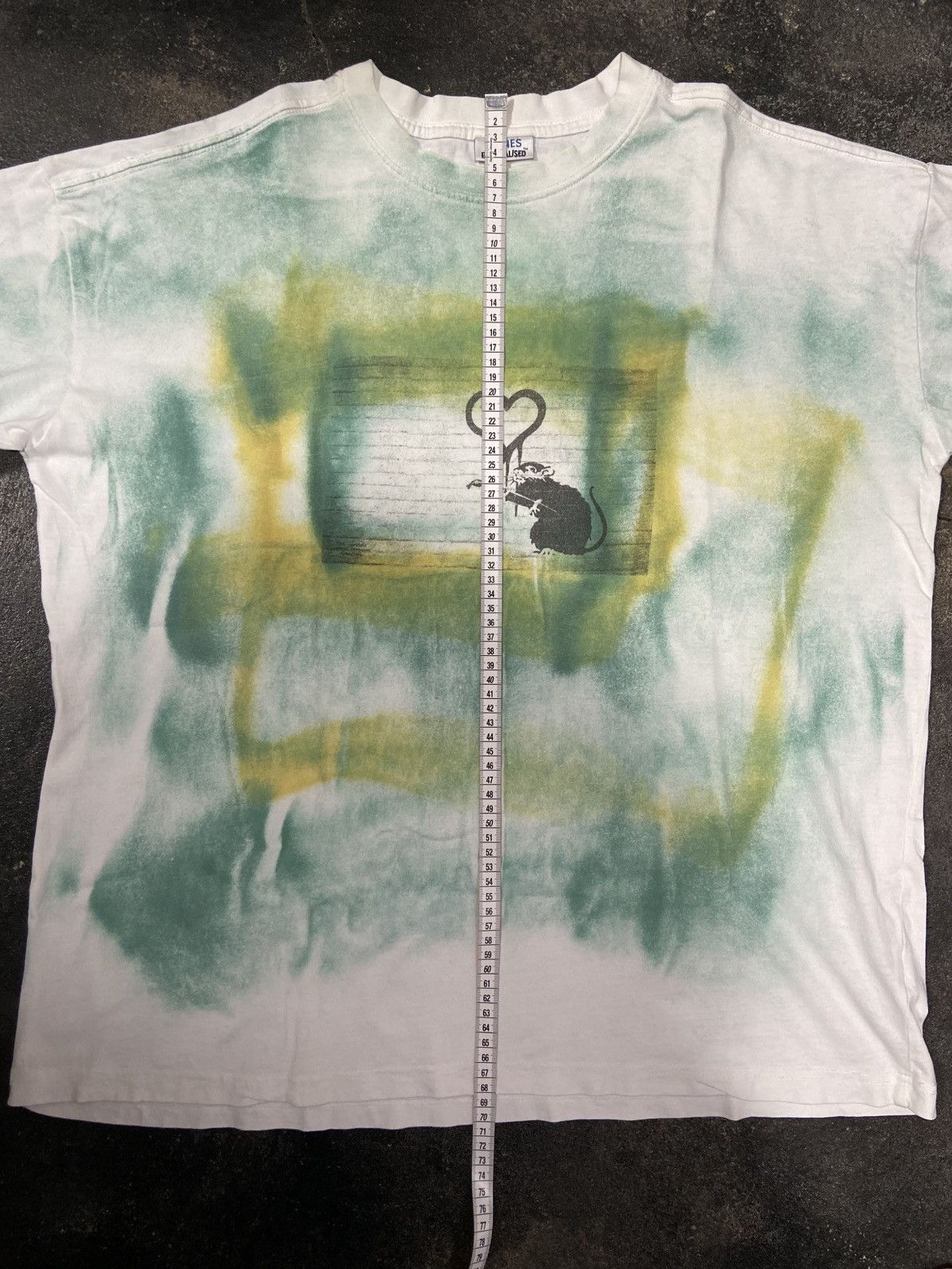Arts & Science Omnes Brandalised ™️ Banksy Art Tshirt White Size US XL / EU 56 / 4 - 15 Thumbnail