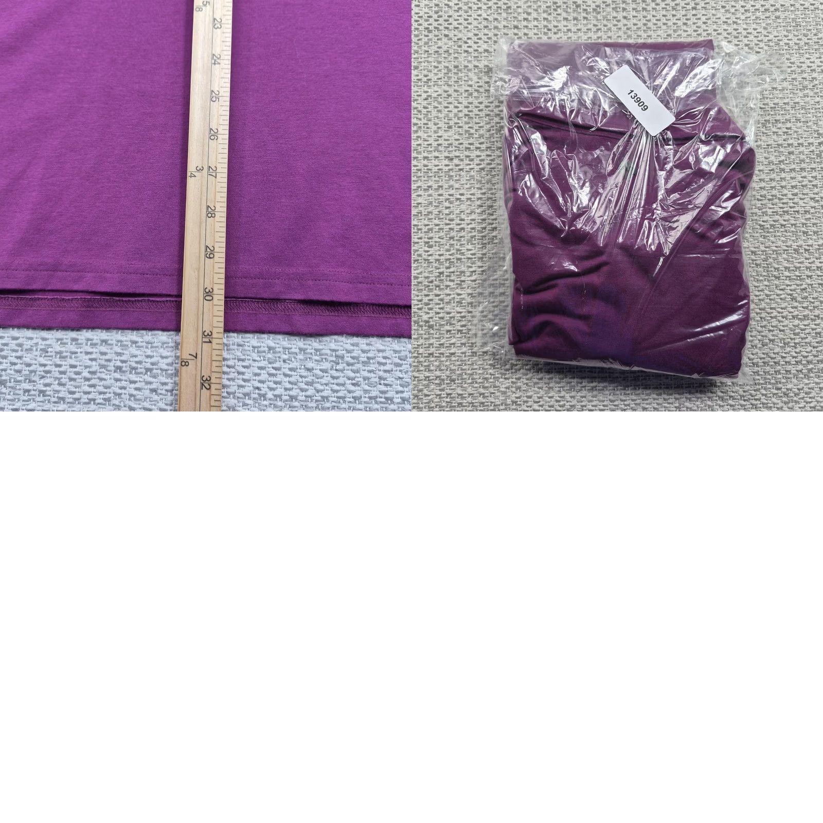 Vintage Greyson Polo Golf Shirt Mens Large Purple Pima Cotton Stretch Knit Long Sleeve Size US L / EU 52-54 / 3 - 9 Thumbnail