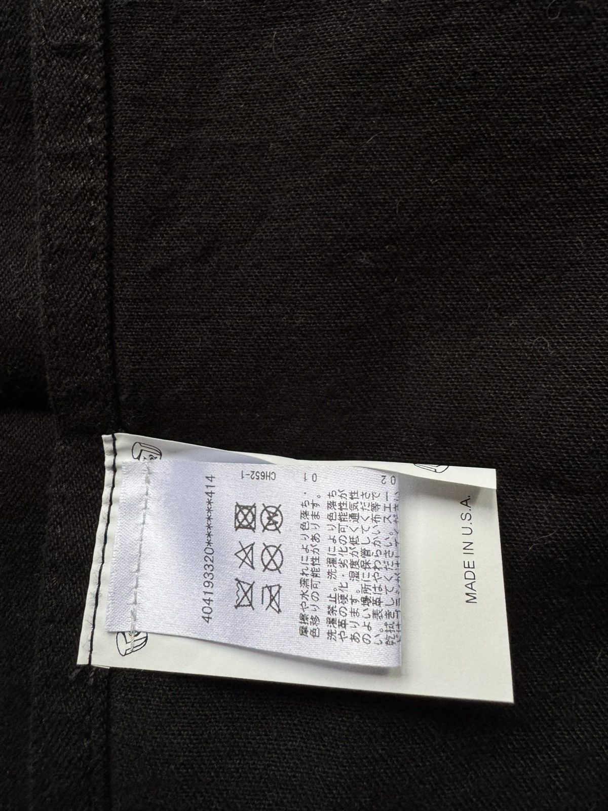 Chrome Hearts CHROME HEARTS black cross-patched leather apron Size ONE SIZE - 5 Thumbnail