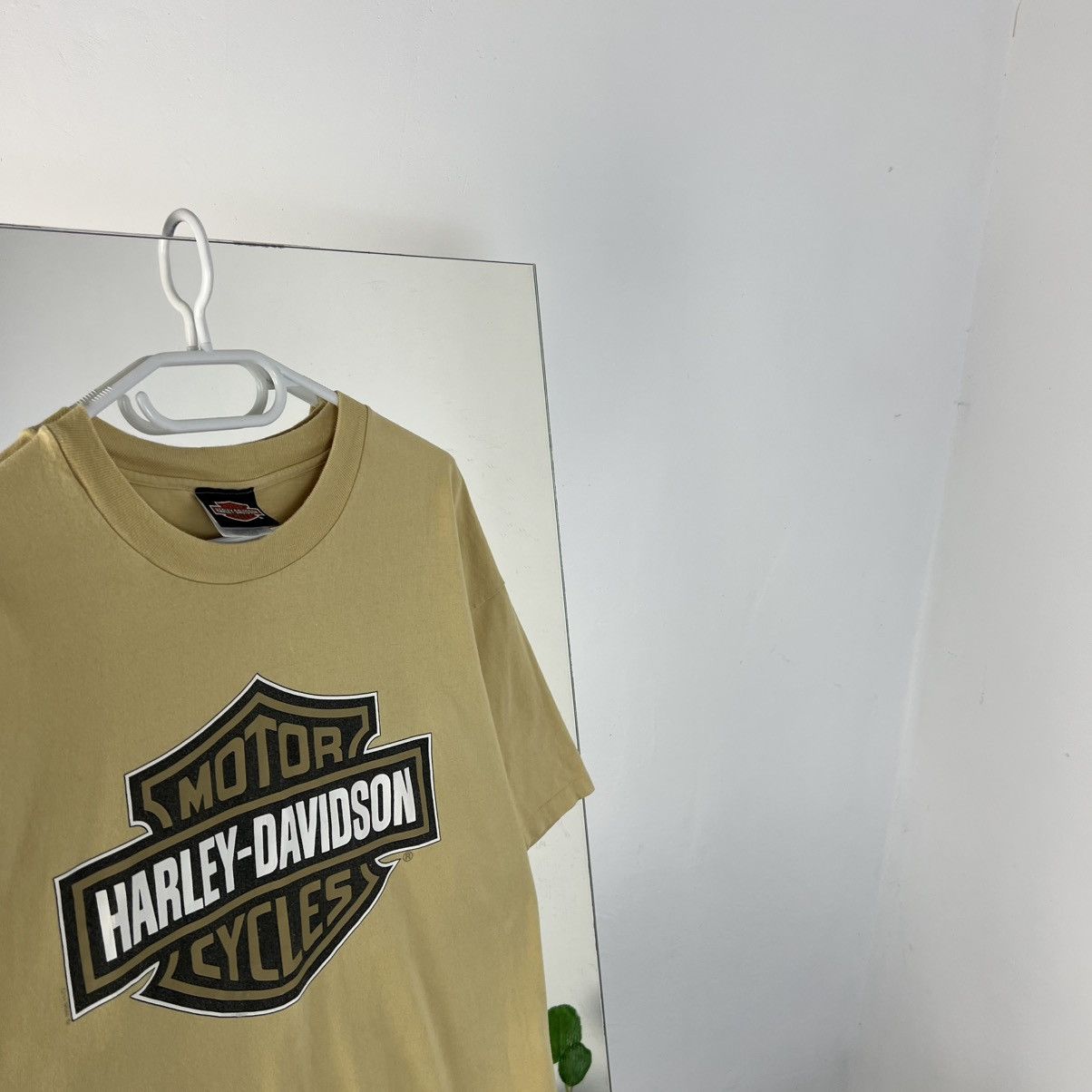 Harley Davidson Vintage 1996 Harley Davidson Made in USA Big Logo T-Shirt Size US XL / EU 56 / 4 - 3 Thumbnail