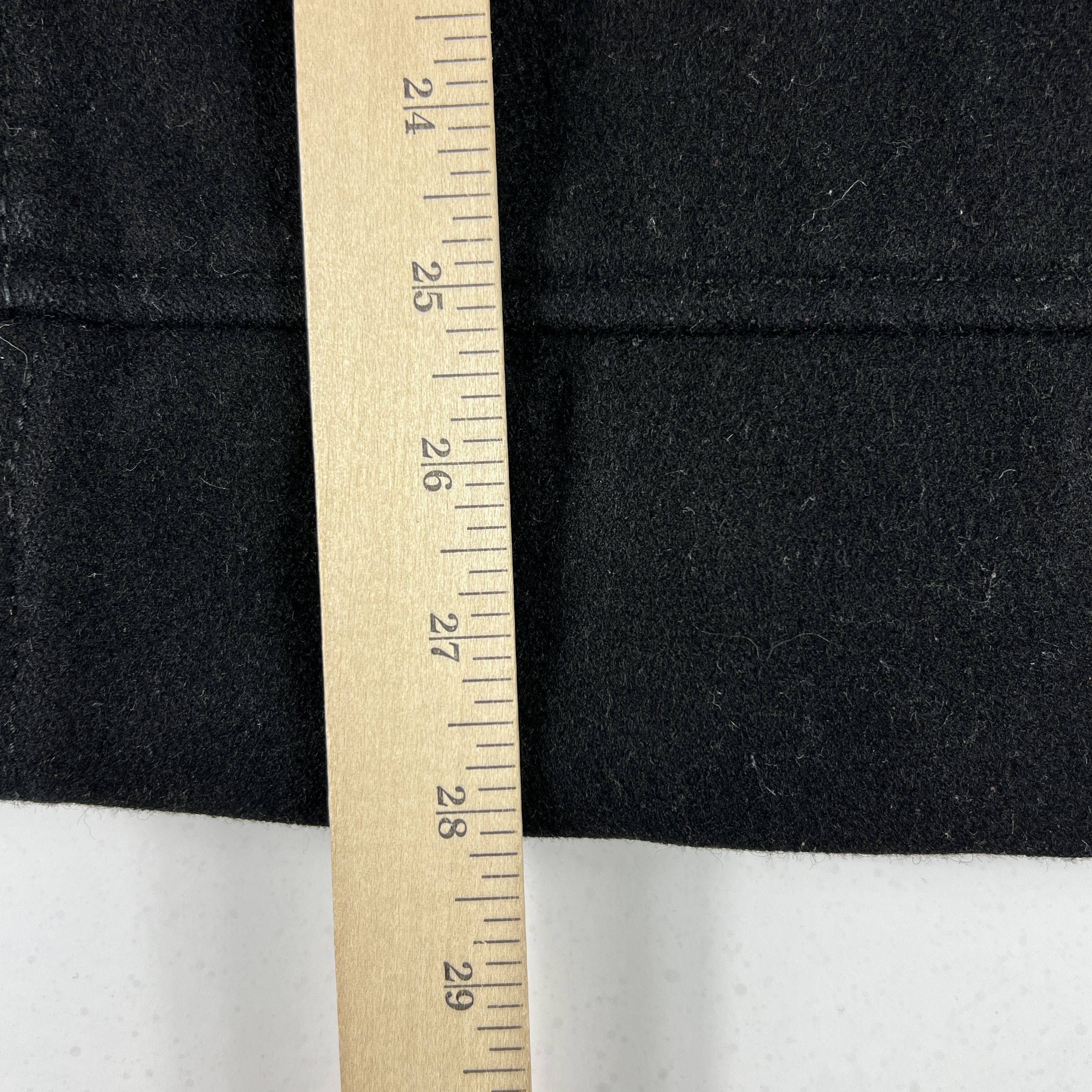Schott Schott Jacket Black Faded Wool Blend Full Zip Bomber Pockets Size US XL / EU 56 / 4 - 17 Thumbnail