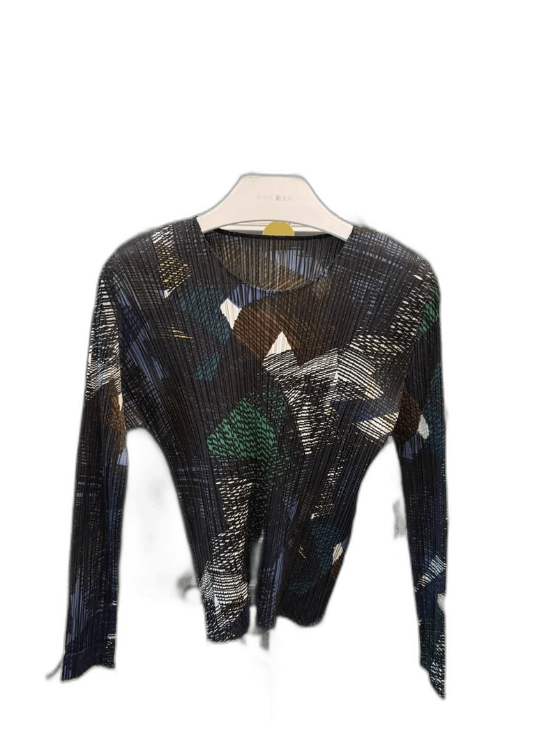Issey Miyake Issey Miyake Unique Pattern Top for Sale Size M / US 6-8 / IT 42-44 - 1 Thumbnail
