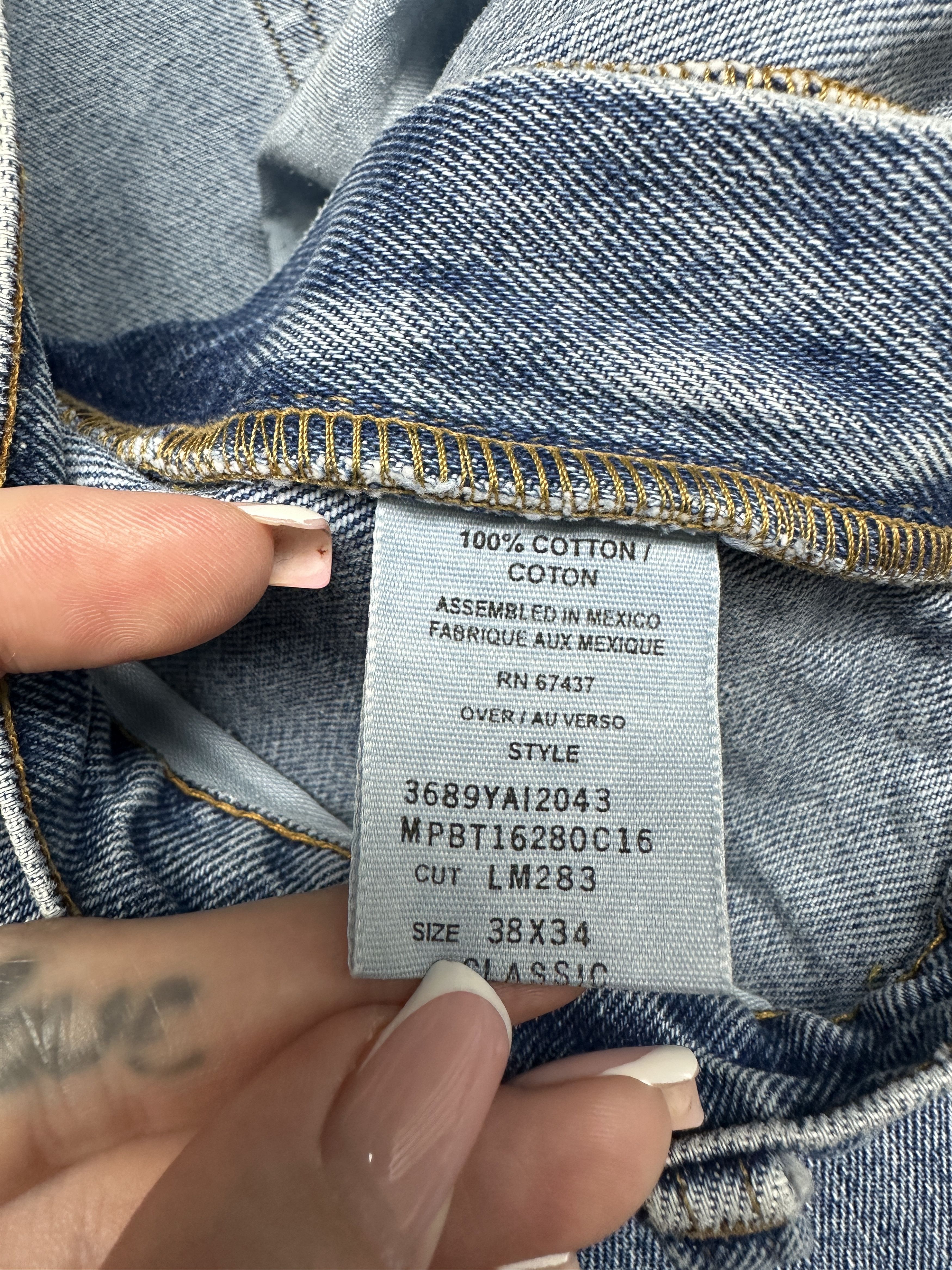 Polo Ralph Lauren Polo Ralph Lauren 90s Vintage Mens Denim Pants Jeans Size US 38 / EU 54 - 6 Thumbnail