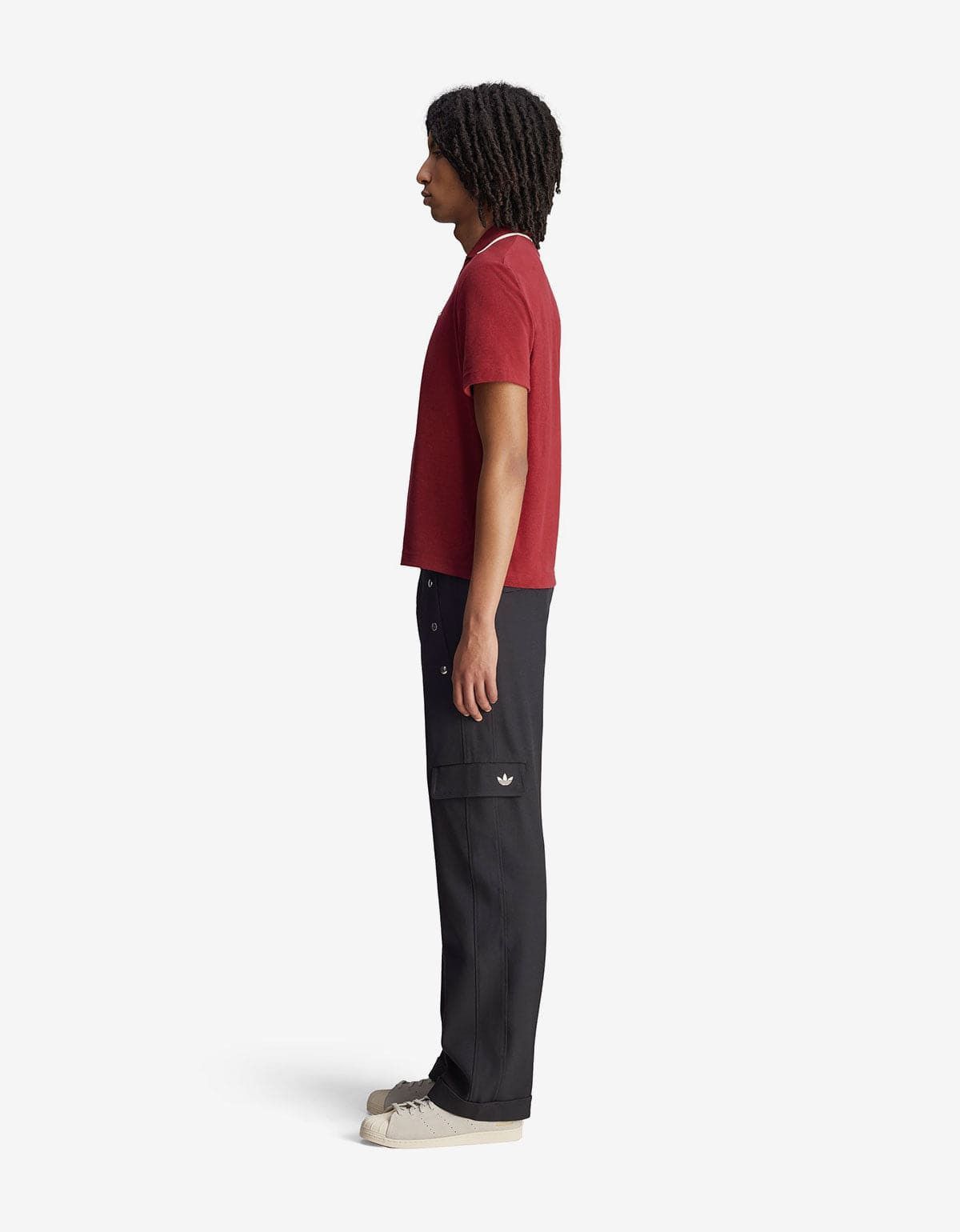 Adidas Wales Bonner x Adidas Collegiate Burgundy Polo Shirt Size US XS / EU 42 / 0 - 7 Thumbnail