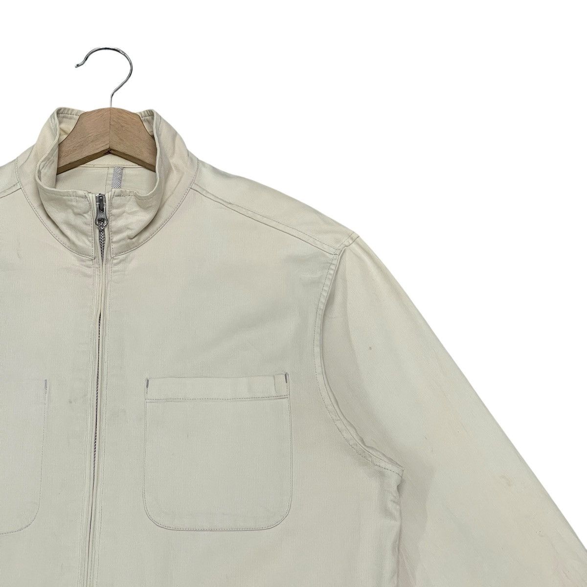 Ralph Lauren Vintage Chaps Ralph Lauren Cotton Canvas Full Zipper Jacket Size US M / EU 48-50 / 2 - 2 Thumbnail