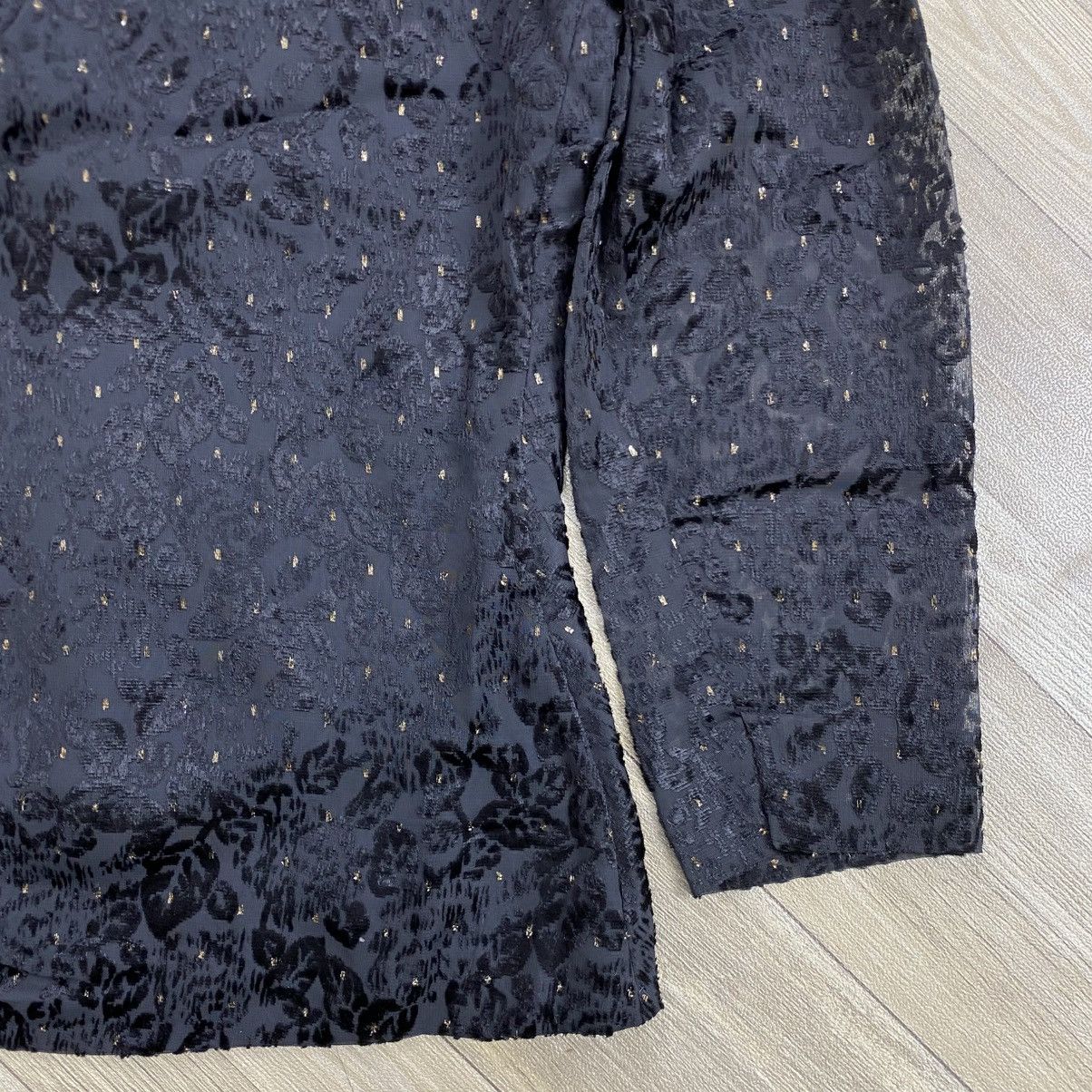 1990s Vintage Givenchy Hi Formal Brocade Womens Blazer