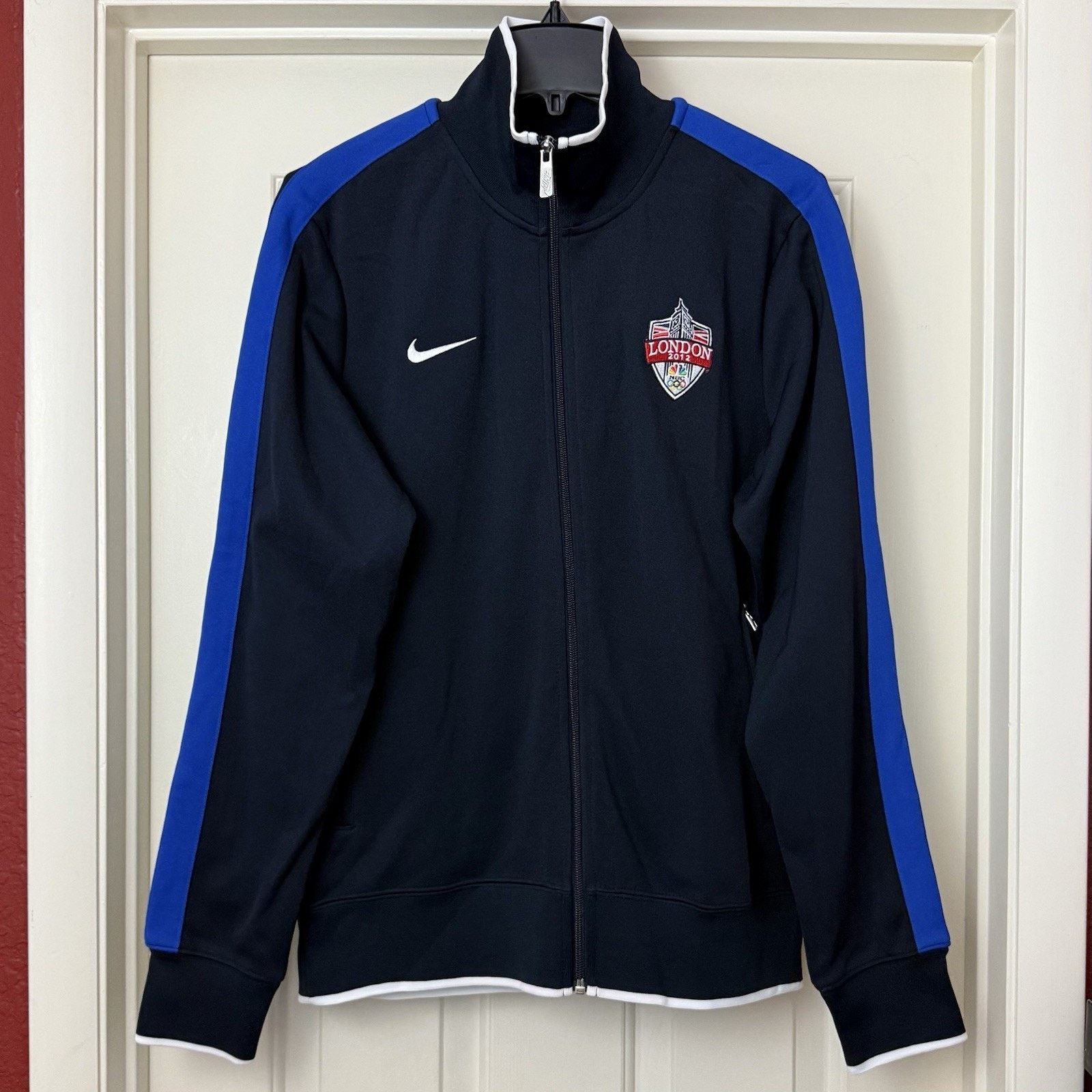Nike Nike USA 2012 London Olympic Soccer Team Jacket Mens M Size US M / EU 48-50 / 2 - 3 Thumbnail