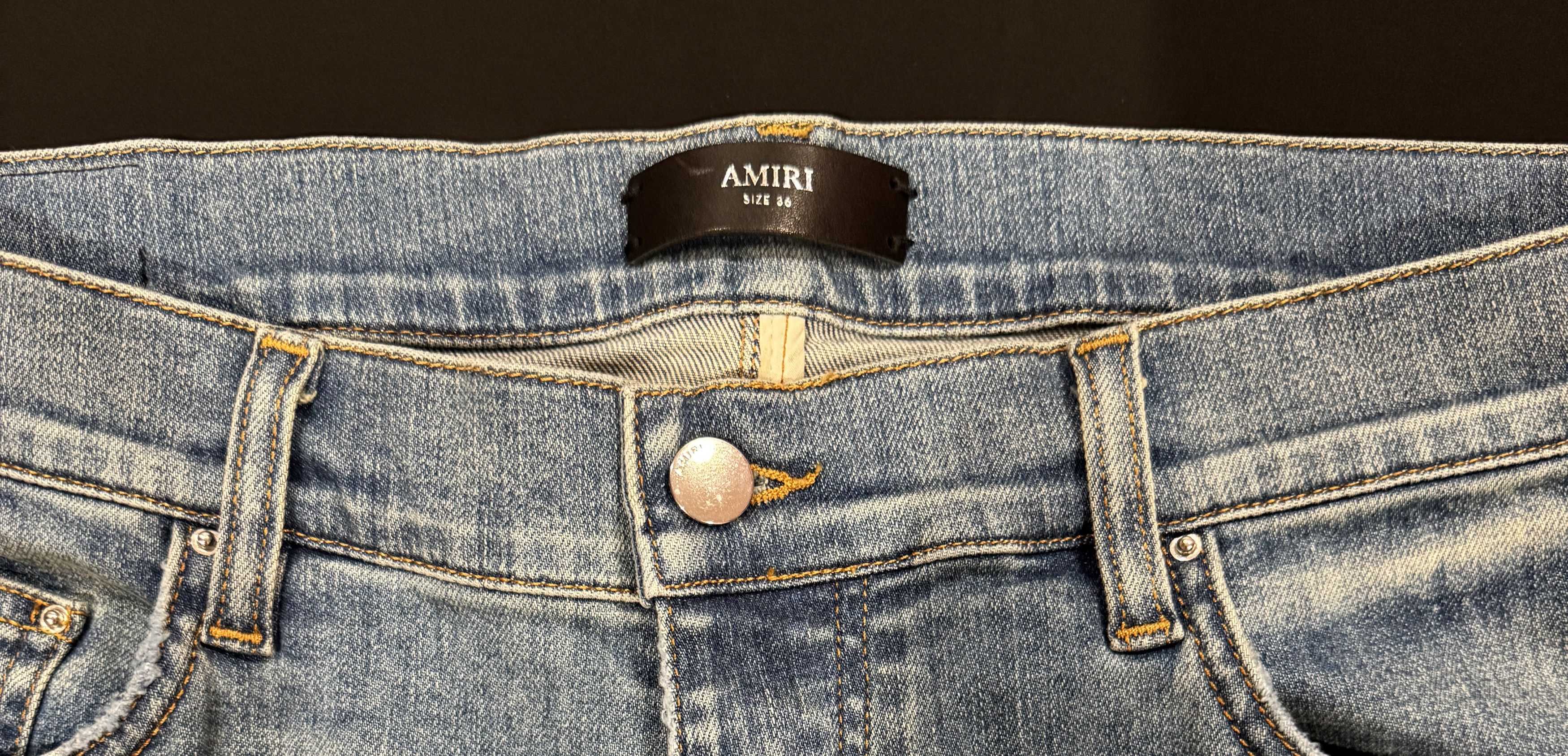 Amiri AMIRI MX1 DARK INDIGO SIZE 36 Size US 36 / EU 52 - 6 Thumbnail