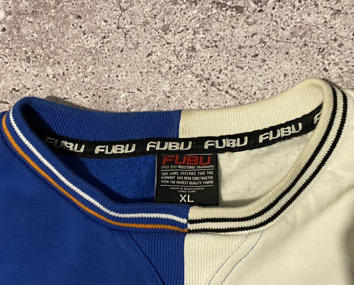 Fubu Vintage 90’s Rap Fubu Big Embroidered Logo Baggy Sweatshirt Size US XXL / EU 58 / 5 - 3 Thumbnail