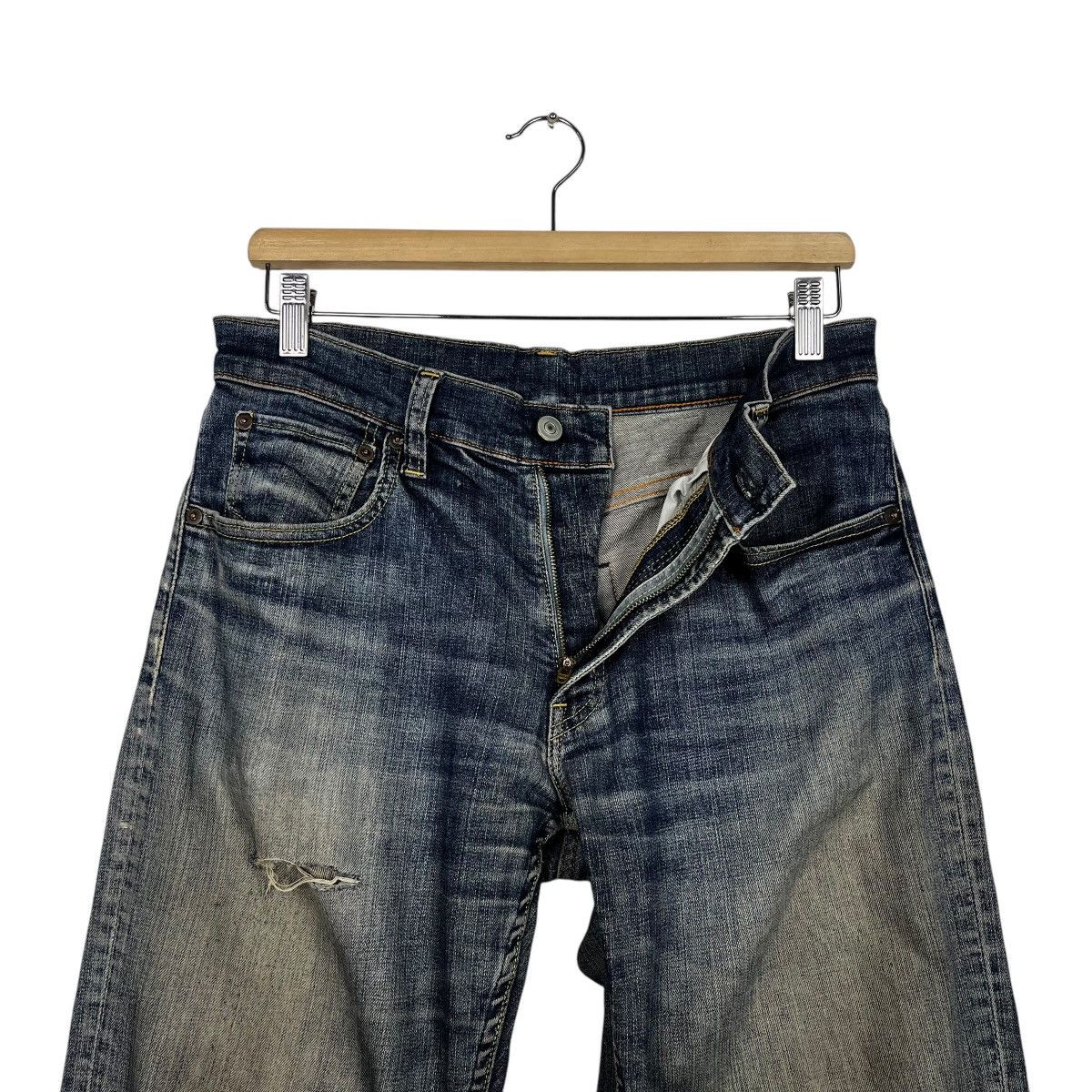 20471120 Vintage Japanese Designer Distressed Denim Jeans Size 30" / US 8 / IT 44 - 14 Thumbnail