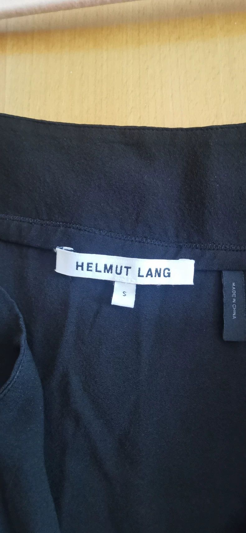 Helmut Lang HELMUT LANG Silk black strapless top Size S / US 4 / IT 40 - 4 Thumbnail