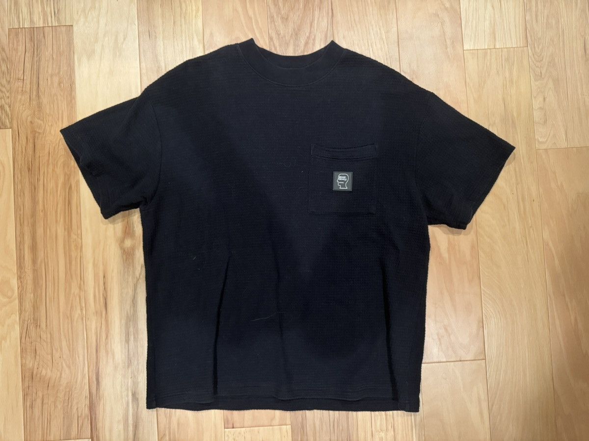 Brain Dead Brain Dead Thermal Waffle Short Sleeved Black T-Shirt Size US L / EU 52-54 / 3 - 1 Thumbnail