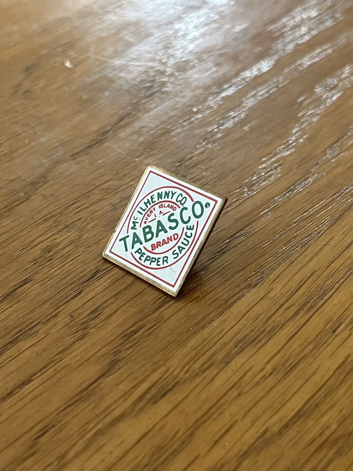 Tabasco × Vintage Tabasco Pepper Sauce logo vintage pin Size ONE SIZE - 3 Thumbnail