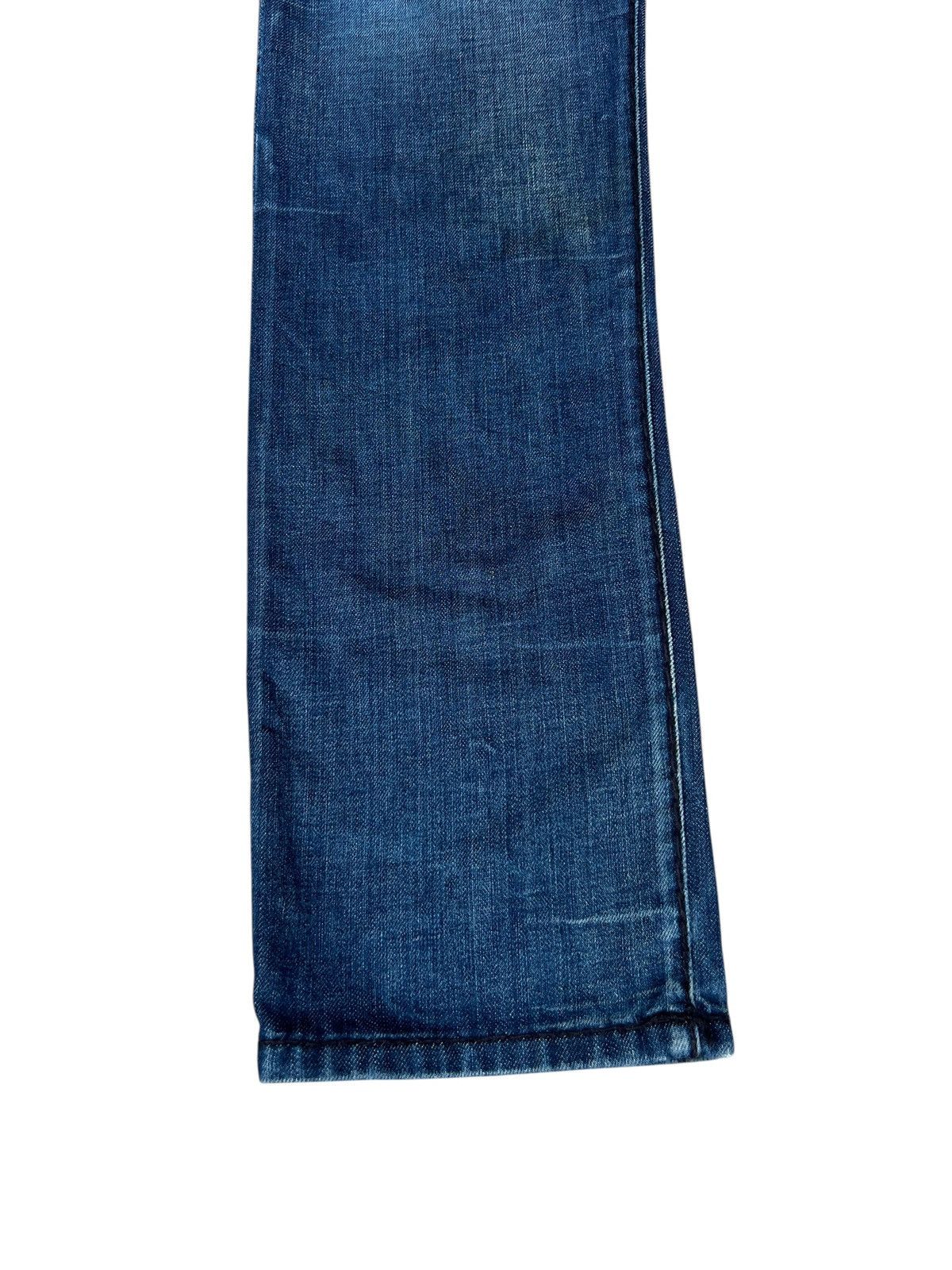Robins Jeans Y2K Robin’s Jean Born To Be Wild Dirty Denim Jeans Size US 31 - 8 Thumbnail
