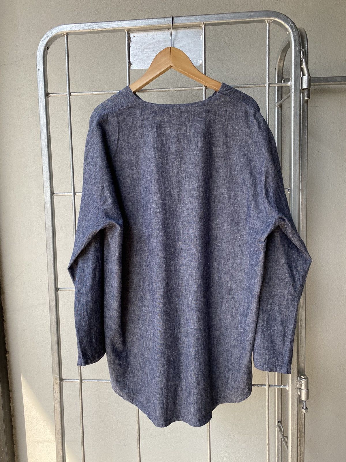 Easy Earl Life EEL Easy Earl Life Blue V-Neck Long Sleeve Shirt Size US S / EU 44-46 / 1 - 4 Thumbnail