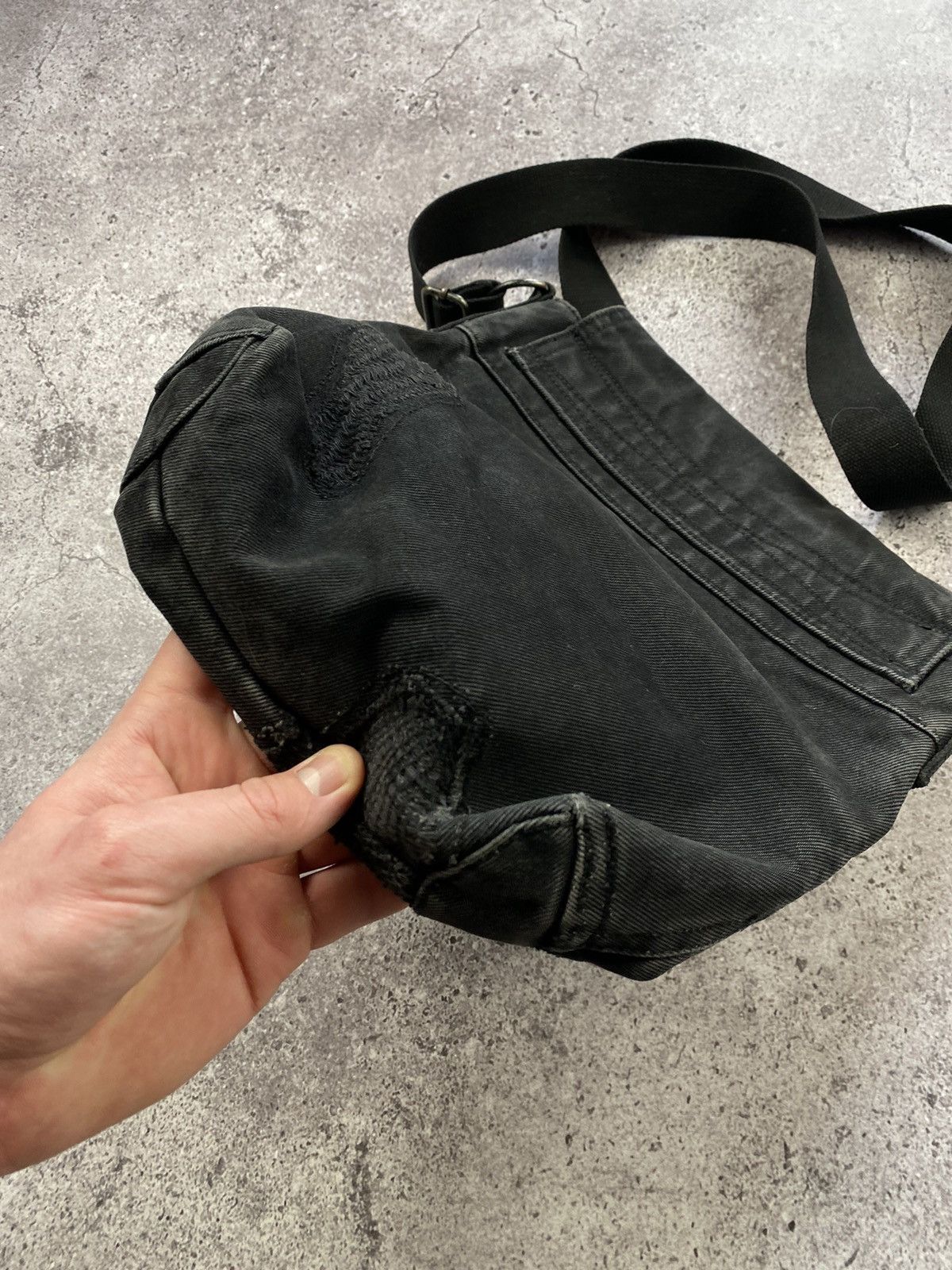 Japanese Brand × Junya Watanabe × Yohji Yamamoto Avant garde Junya watanabe Yohji Yamamoto Y2K distressed bag Size ONE SIZE - 5 Thumbnail