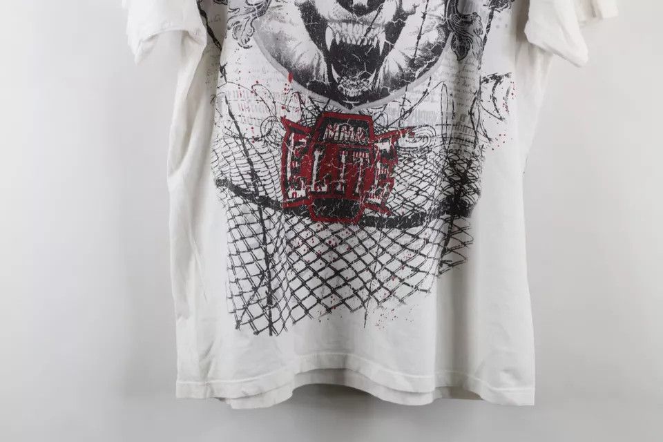 Vintage Vintage MMA Chuck Liddell UFC Rampage Dragon Tribal T-Shirt Size US L / EU 52-54 / 3 - 13 Thumbnail