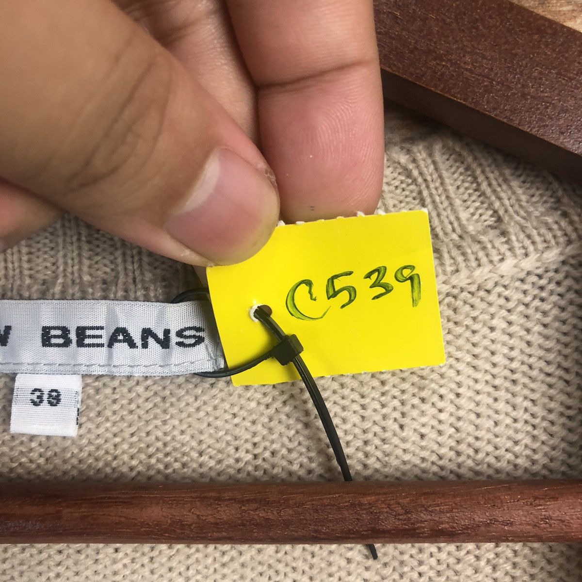 Homespun Knitwear × Japanese Brand DL Know Beans Brown Long Cardigan Kntwear #C539 Size XS / US 0-2 / IT 36-38 - 10 Thumbnail
