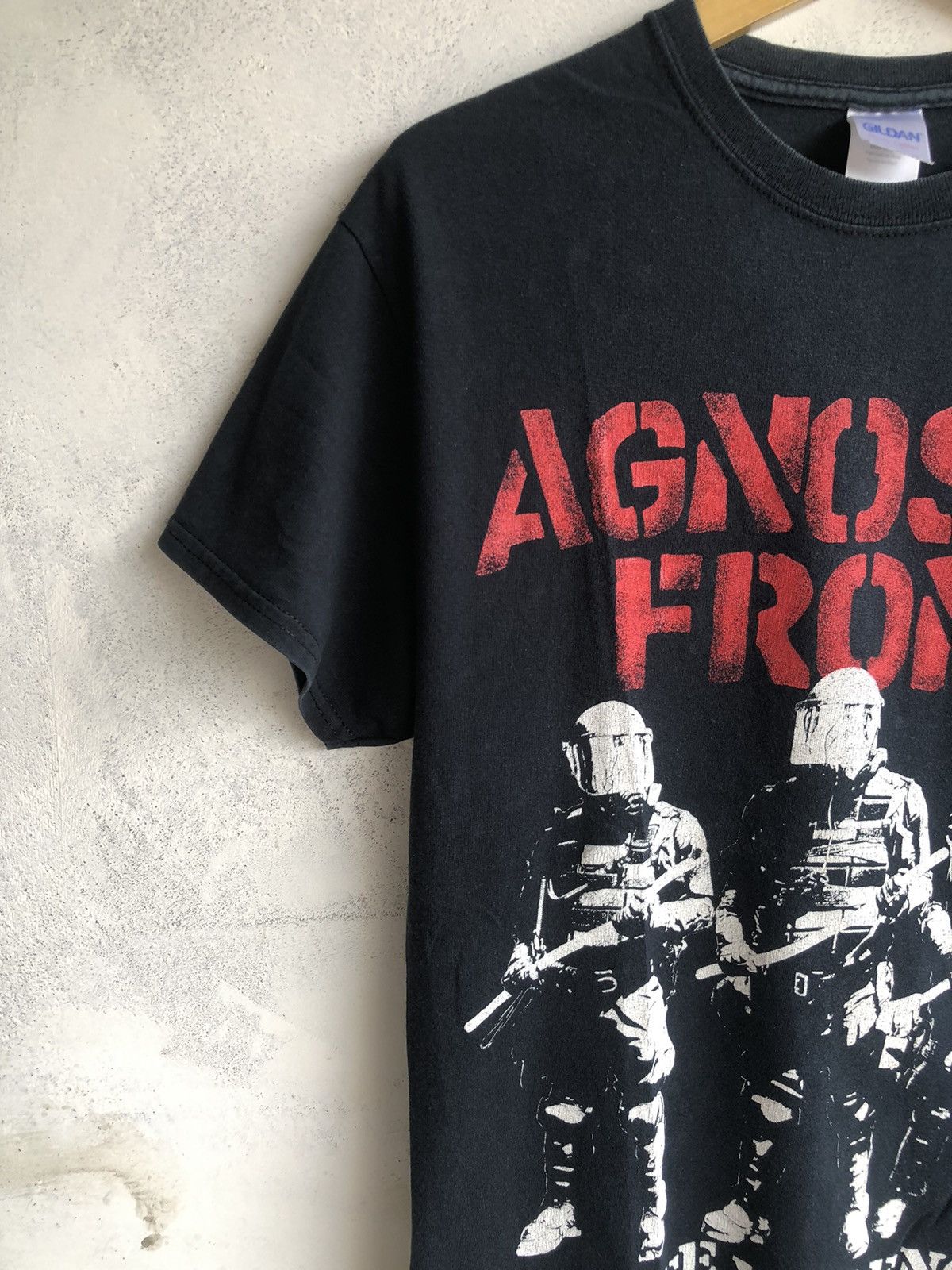 Band Tees × Japanese Brand 00s Agnostic Front Tshirt Tee Size US M / EU 48-50 / 2 - 3 Thumbnail