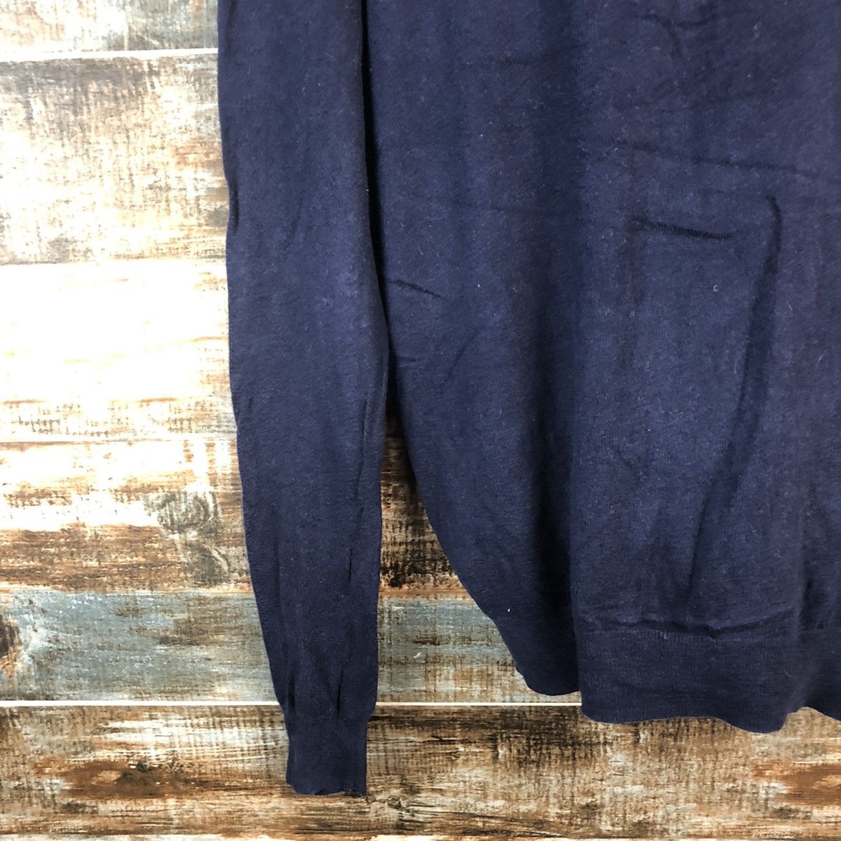 Polo Ralph Lauren DL Polo Ralph Lauren Dark Blue cardigan Knitwear #C730 Size US S / EU 44-46 / 1 - 17 Thumbnail