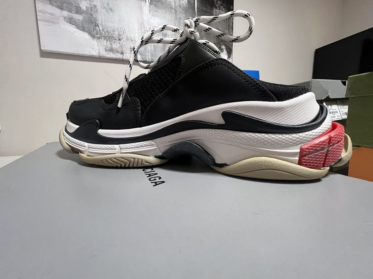 Balenciaga Balenciaga OG 2017 Edition Triple S Mules Size US 11 / EU 44 - 5 Thumbnail