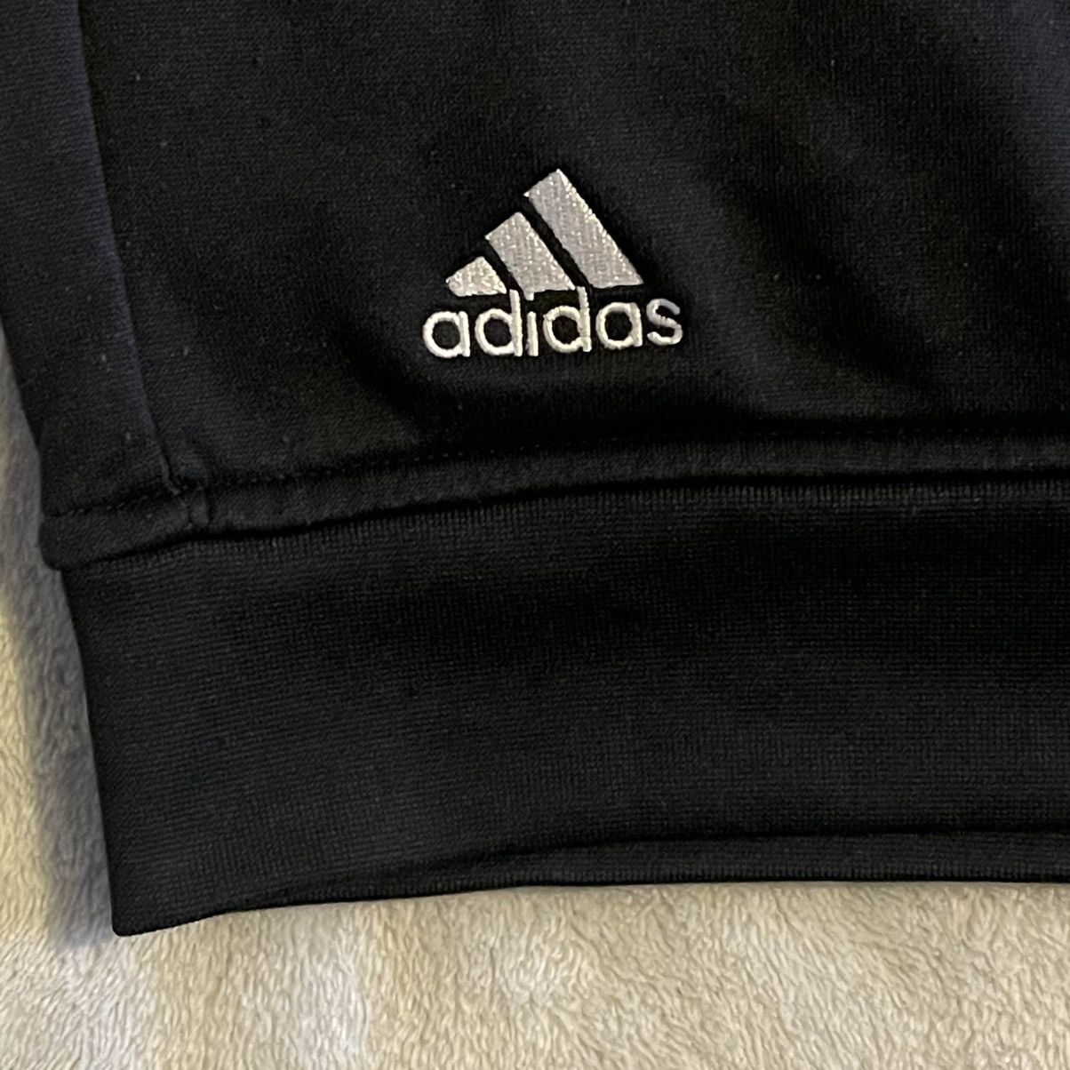 Adidas Adidas Sweater Men XL Black 7UP Quarter Zip Sweatshirt Size US XL / EU 56 / 4 - 3 Thumbnail