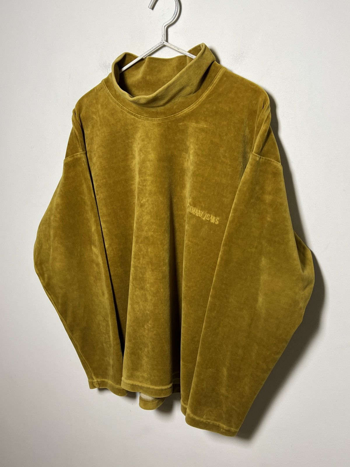 Giorgio Armani Vintage Armani Jeans velvet turtleneck Size US M / EU 48-50 / 2 - 2 Thumbnail