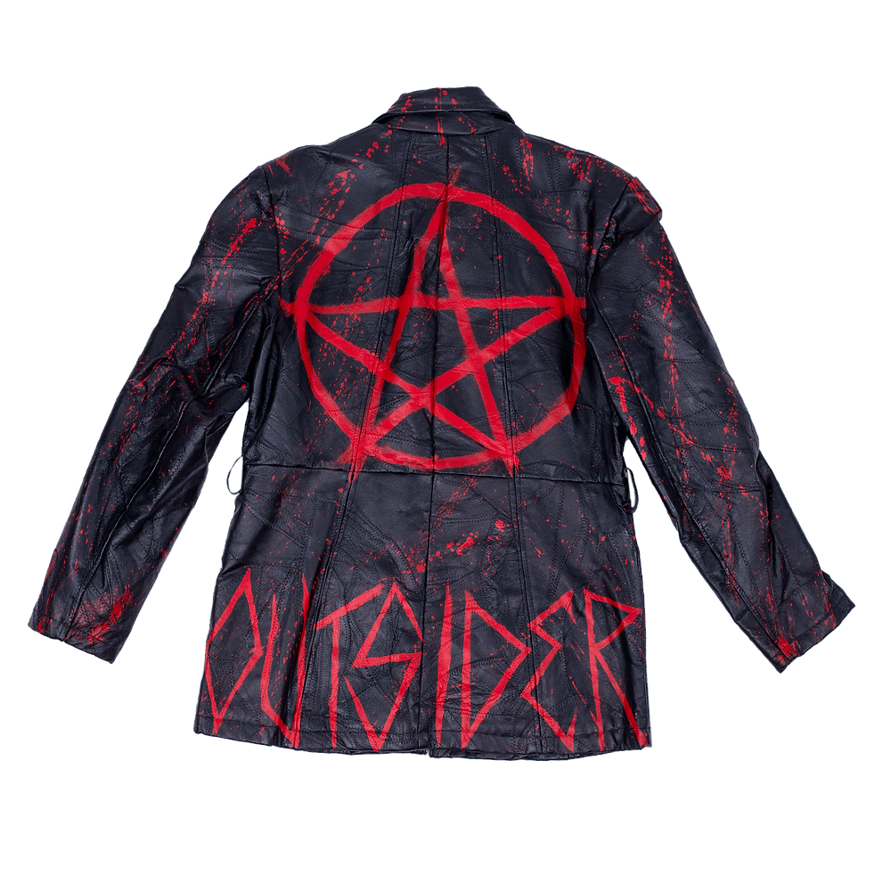 Genuine Leather The Craft Bloody Leather Coat Jacket Size XL / US 12-14 / IT 48-50 - 1 Thumbnail