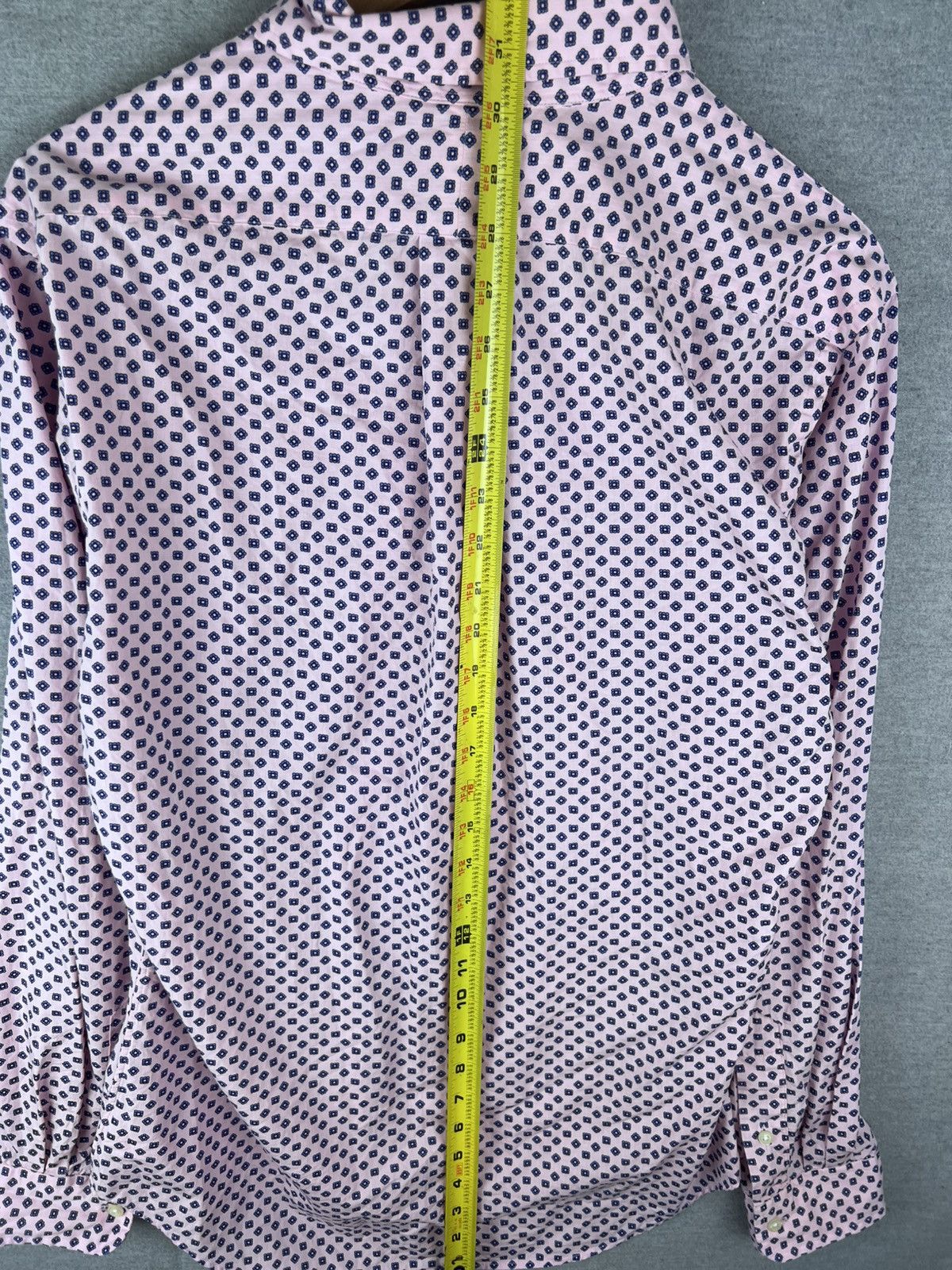 Polo Ralph Lauren Polo Ralph Lauren Shirt Men's M Pink Geometric All Over Size US M / EU 48-50 / 2 - 5 Thumbnail