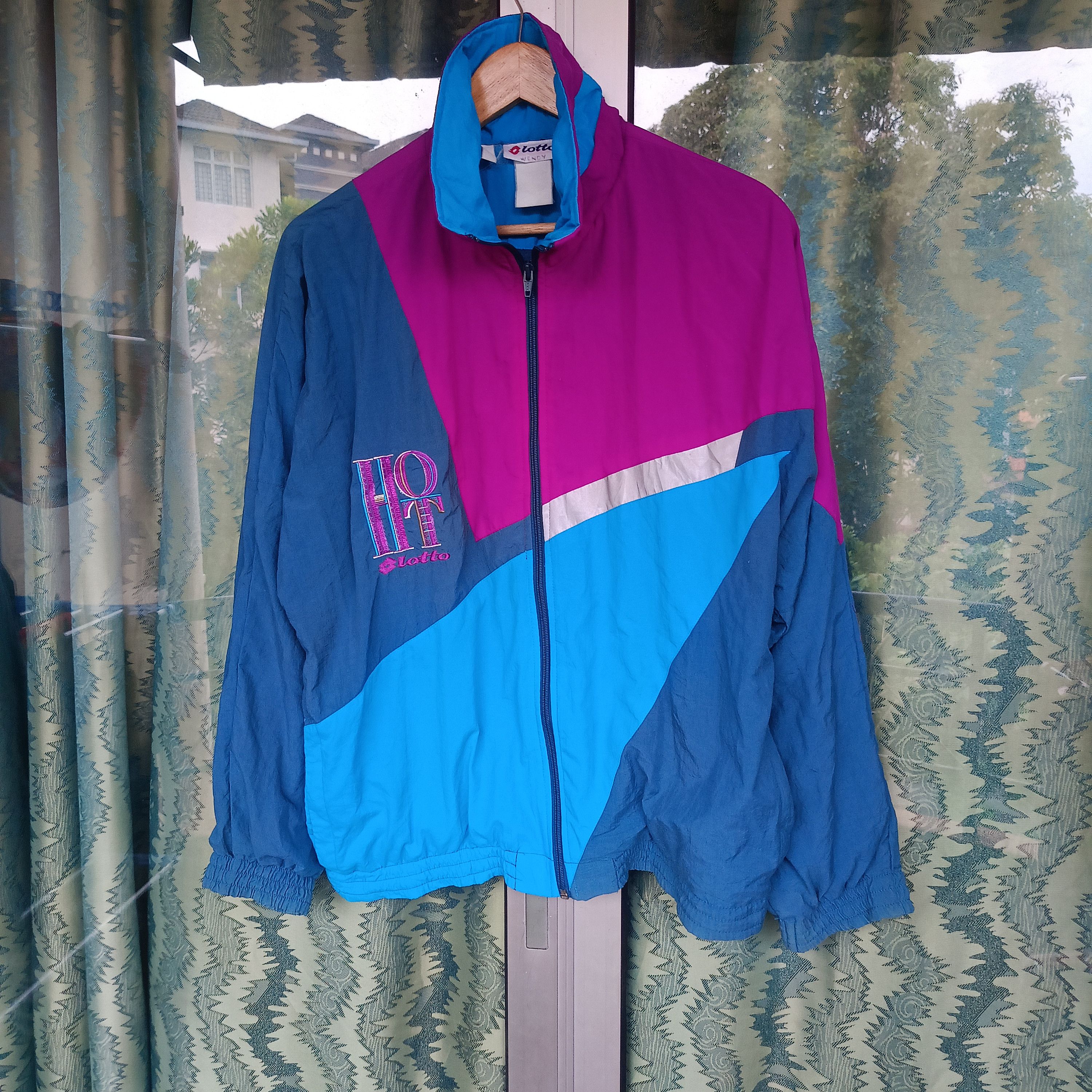 Lotto Sport Vintage Lotto Jacket Reflective Size US M / EU 48-50 / 2 - 1 Thumbnail