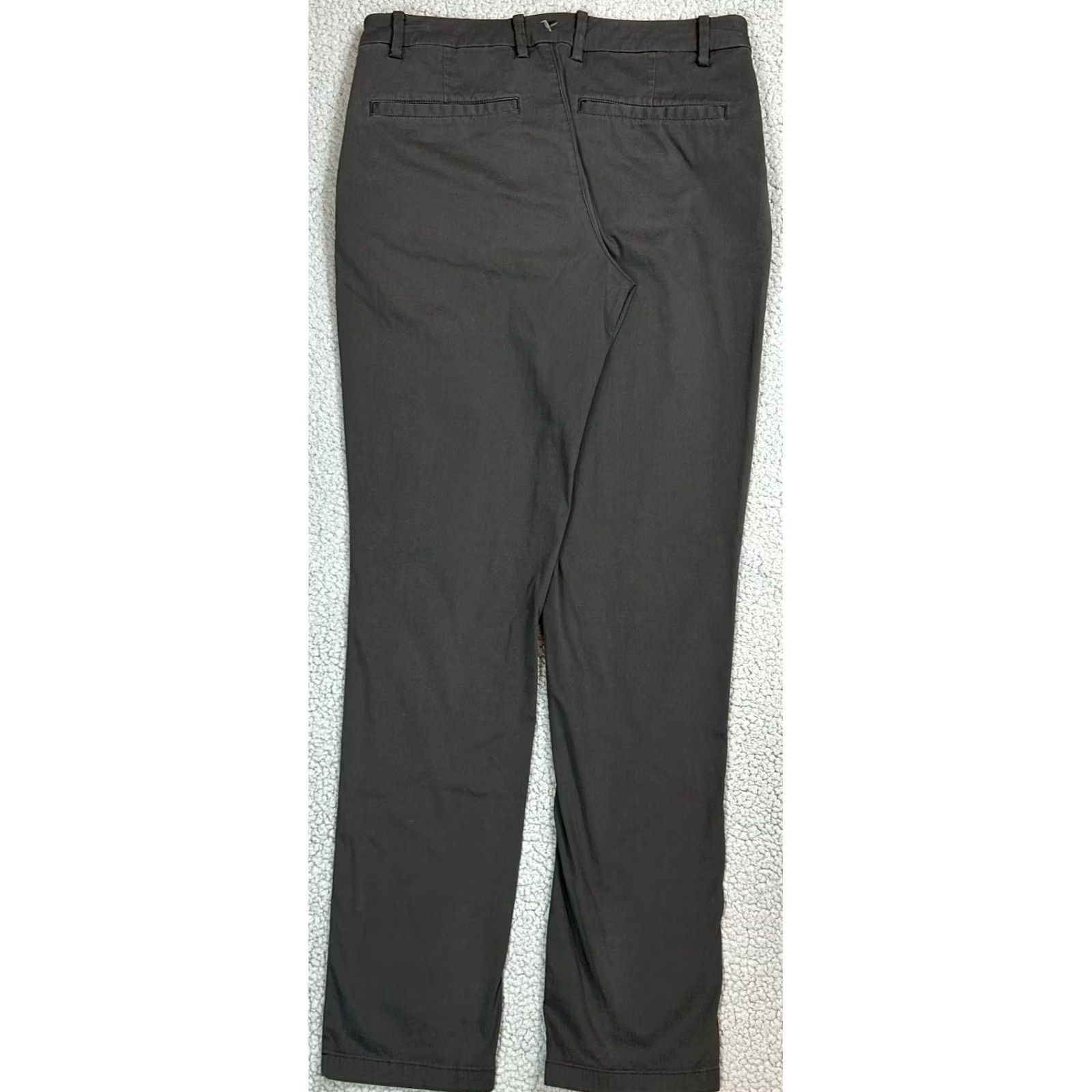 Vintage Birddogs Chino Pants Mens 32x32 Dark Gray Slim Straight Flat Front Outdoor Casual Jeans? Size US 32 / EU 48 - 2 Thumbnail