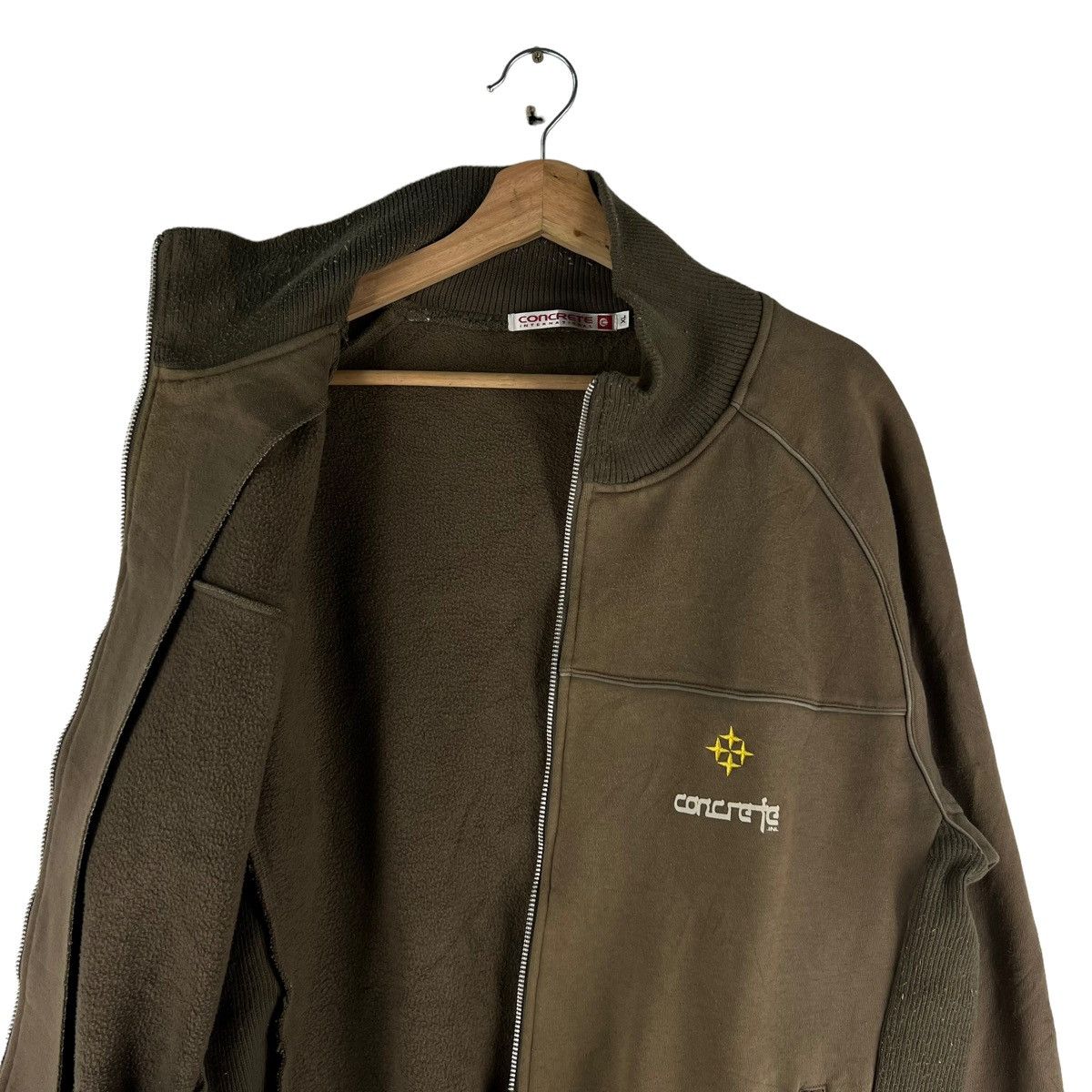 Japanese Brand × Vintage 🔥VINTAGE WORKER GARMENTS ZIPPER JACKET CONCRETE Size US XL / EU 56 / 4 - 9 Thumbnail