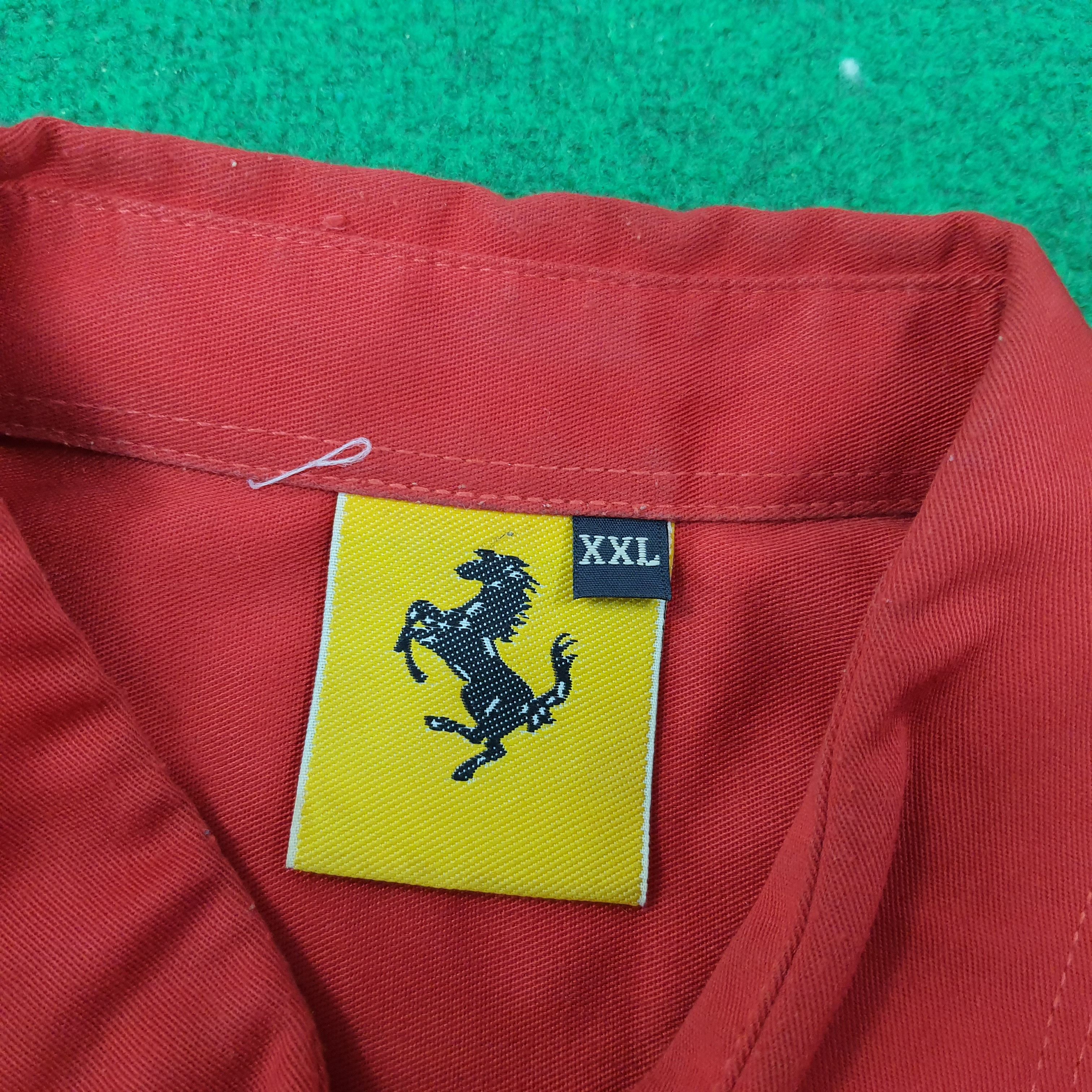 Ferrari Vintage Ferrari Racing Motorsports Button Up Shirt C259N13 Size US L / EU 52-54 / 3 - 6 Thumbnail