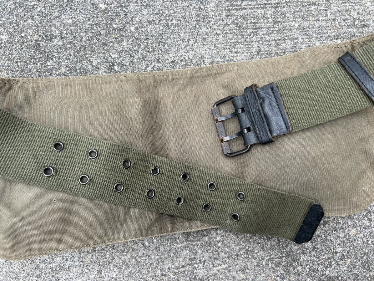 Lad Musician Vintage Lad Musician Faded Olive Green Military Chest Bag Size ONE SIZE - 18 Thumbnail