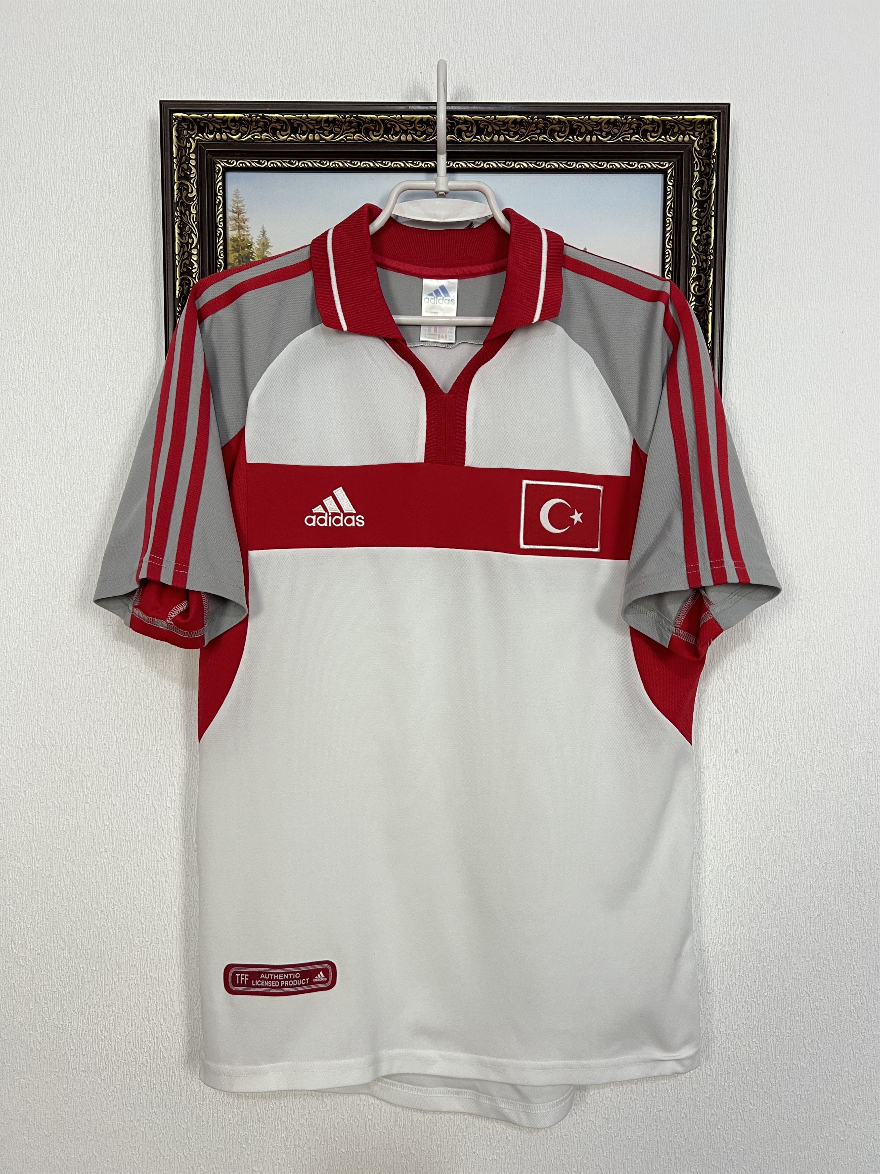 Adidas Turkey Home football shirt Soccer National Jersey Trikot Size US S / EU 44-46 / 1 - 1 Thumbnail