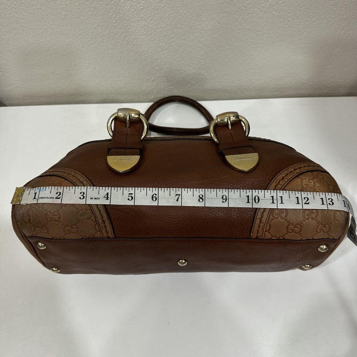 Gucci ‼️LASTDROP‼️ GUCCI BROWN GUCCISSIMA SIGNORIA LARGE DOME BAG Size ONE SIZE - 7 Thumbnail