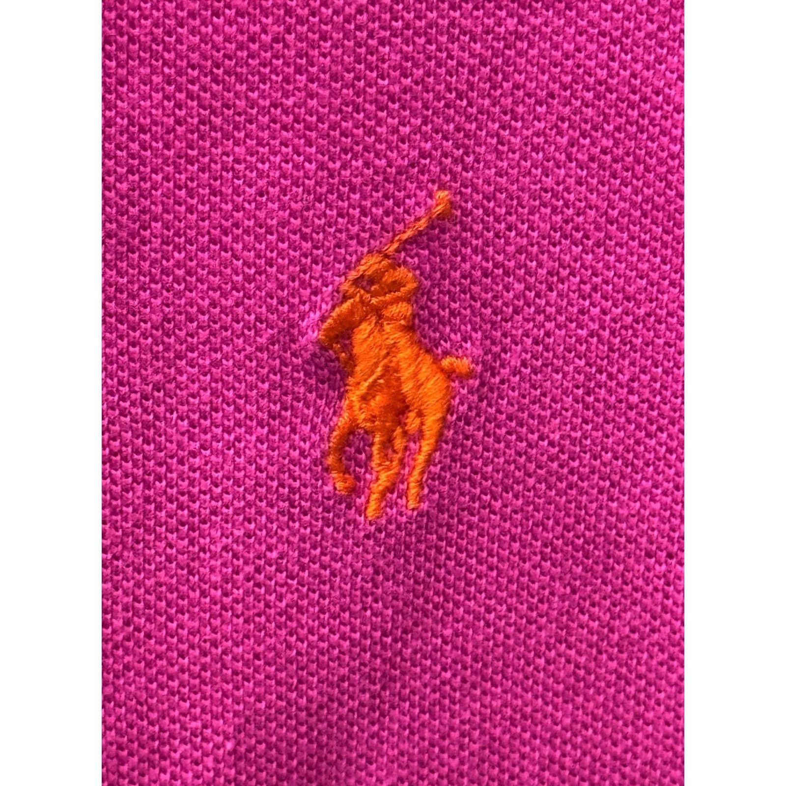 Polo Ralph Lauren Polo Ralph Lauren Polo Shirt L Mens Pink Orange Pony POLO SHIRT Large L Size US L / EU 52-54 / 3 - 4 Thumbnail