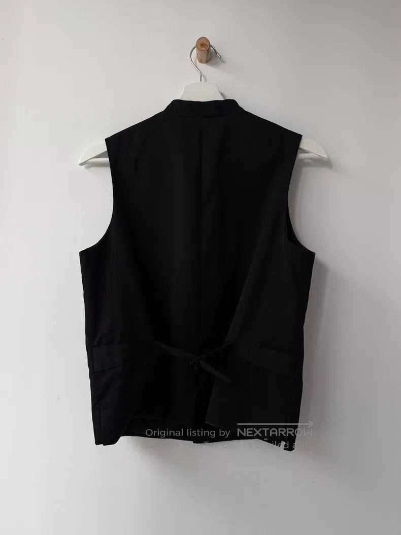 Yohji Yamamoto Yohji Yamamoto size os 2000AW Straight-Front Collar Vest Size US M / EU 48-50 / 2 - 4 Thumbnail