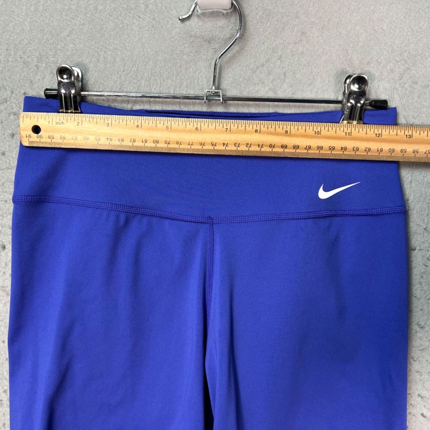 Nike Nike Dri-Fit Womens Shorts Size Small Blue Athletic Running Yoga ShortS Size 28" / US 6 / IT 42 - 6 Thumbnail