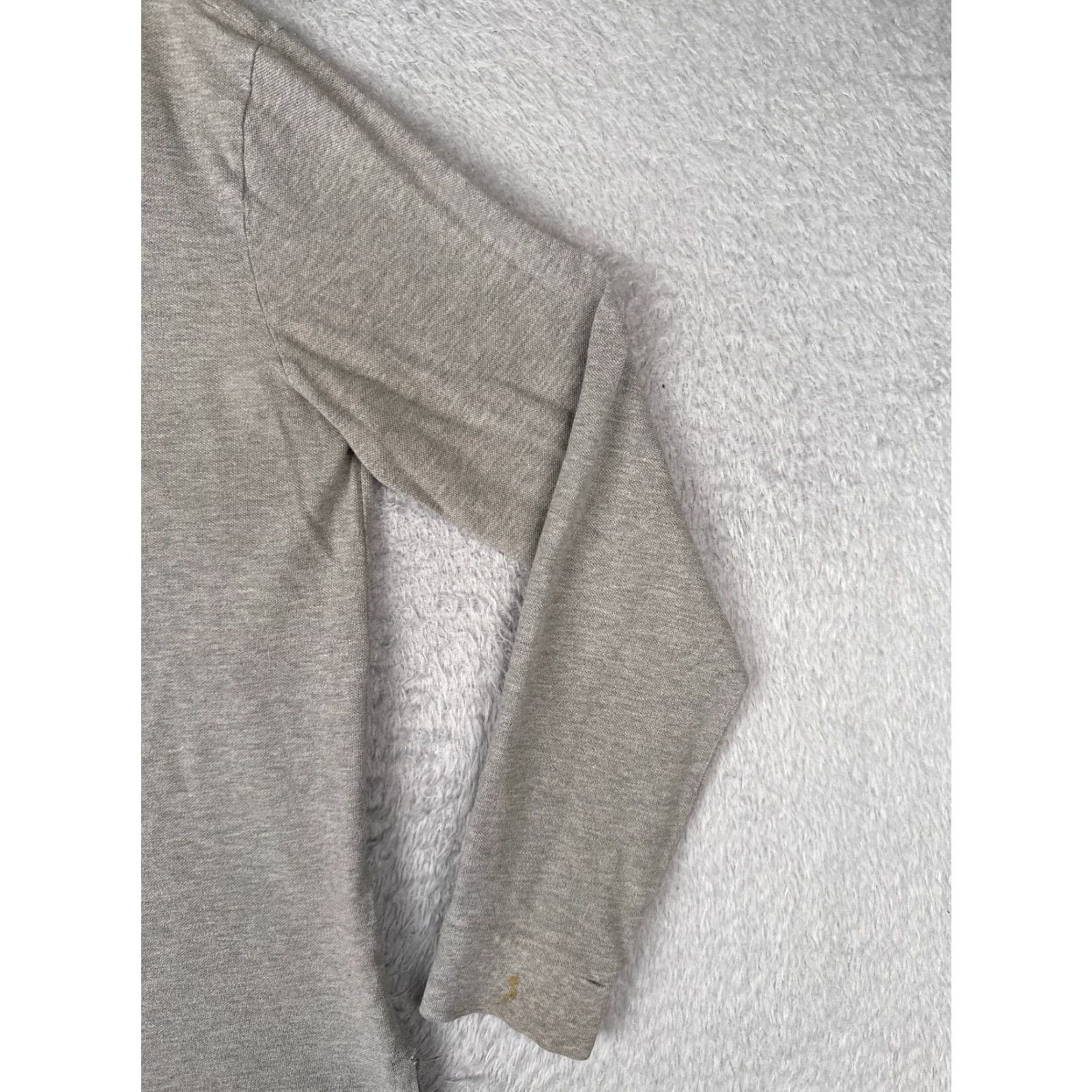 Ralph Lauren VINTAGE Ralph Lauren Polo Shirt Men L Gray Cotton Long Sleeve Regular Fit with Logo Embroidered - Sports, Classic, Designer, American Mens Size US L / EU 52-54 / 3 - 2 Thumbnail