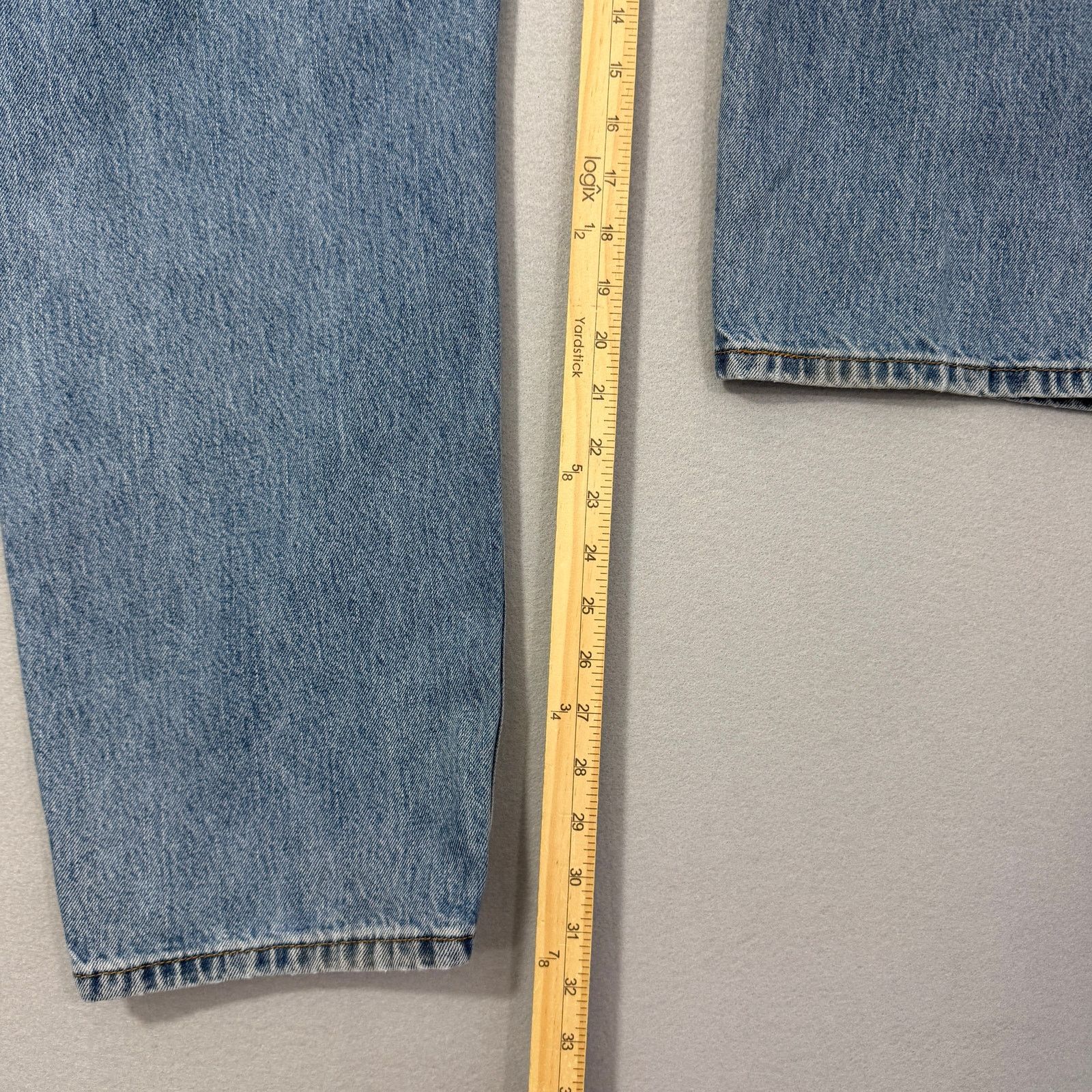Levi's Vintage Levis 550 Relaxed Fit Jeans Men's 40x32 Blue Denim Size US 40 / EU 56 - 11 Thumbnail