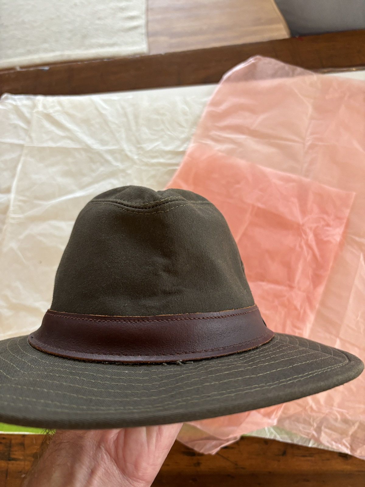 Goorin Bros. Goorin Bros Country Fedora Size L , Made In USA. 100% Cotton Size 42 - 2 Thumbnail