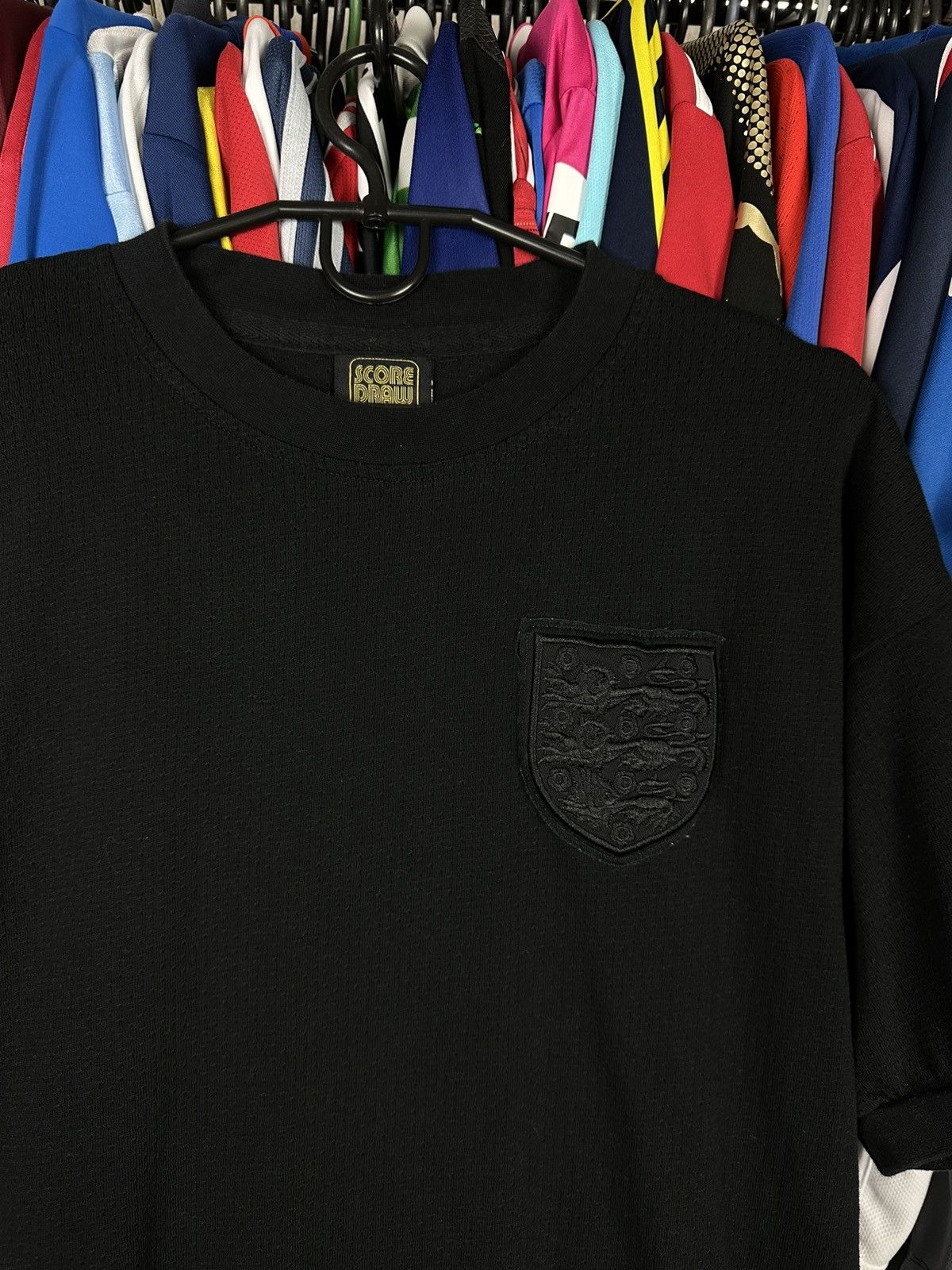 Other ENGLAND #6 RETRO REPLICAS FOOTBALL SHIRT SCORE JERSEY DRAW Size US XL / EU 56 / 4 - 2 Thumbnail
