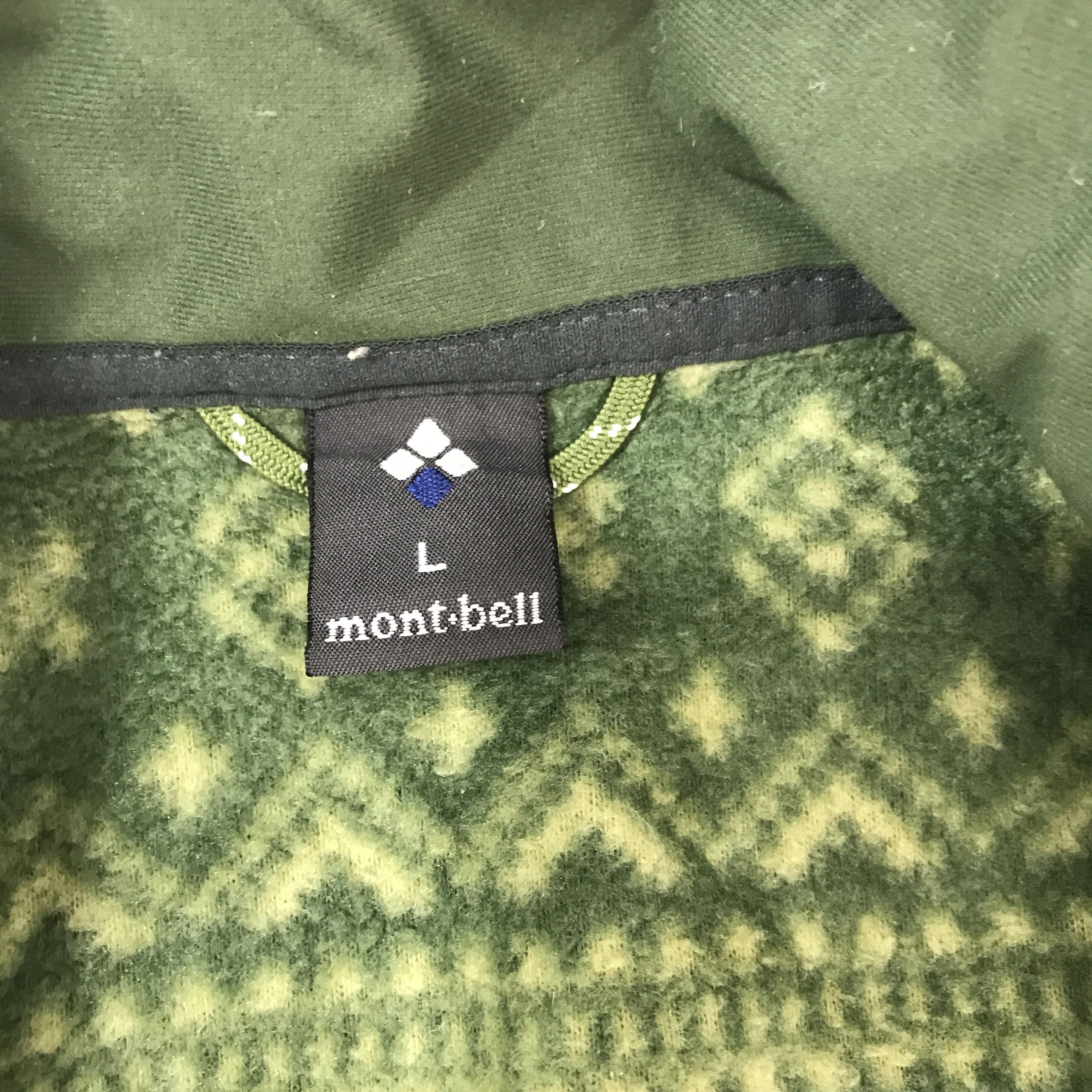 Montbell Vintage Montbell fleece zip Jacket K63B5 Size US L / EU 52-54 / 3 - 9 Thumbnail