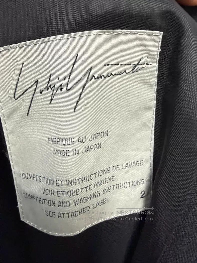 Yohji Yamamoto Yohji Yamamoto 90s mainline plush patchwork wool coat Size US M / EU 48-50 / 2 - 6 Thumbnail