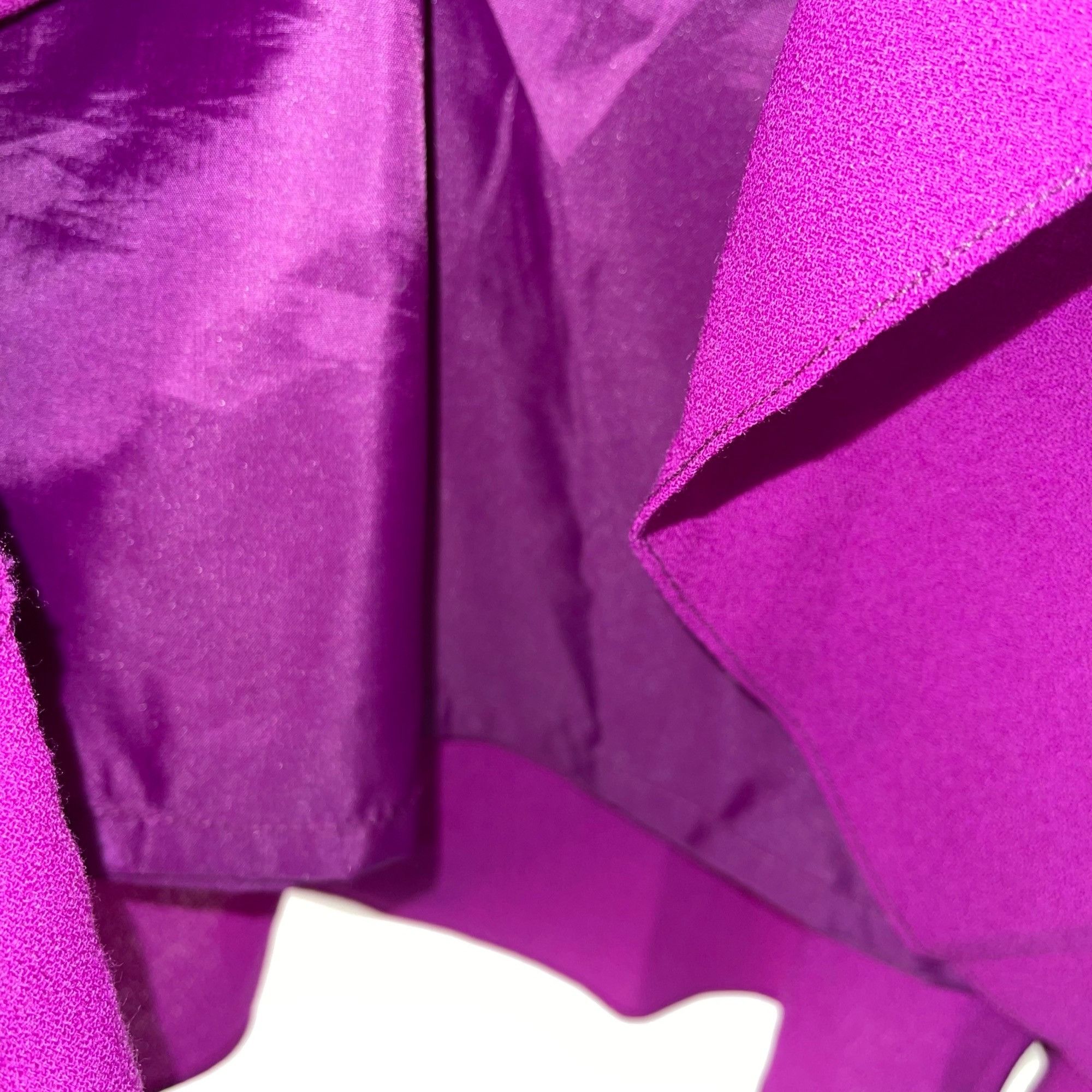 Vintage Jacques Vert Vintage Womens Skirt Size 14 Purple Crepe Size 36" / US 14 / IT 50 - 6 Thumbnail